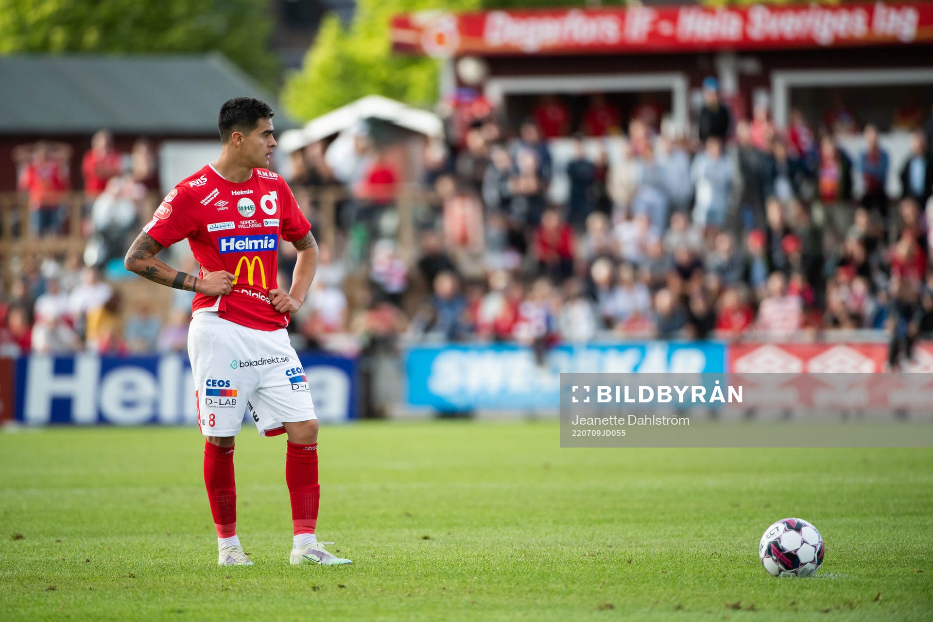 Degerfors Diego Campos straff
