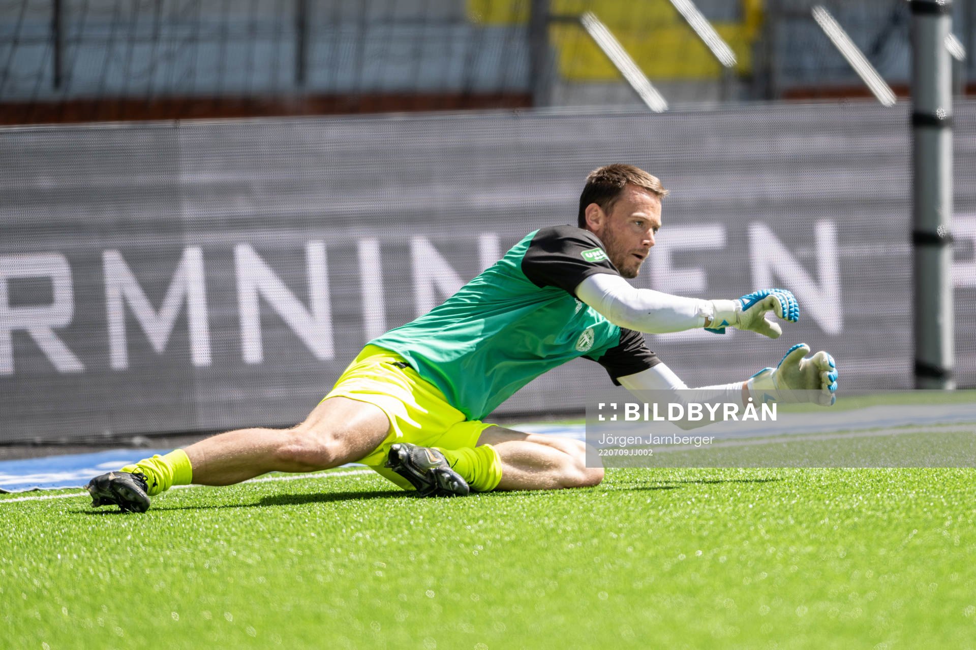 Västerås målvakt Anton Fagerström