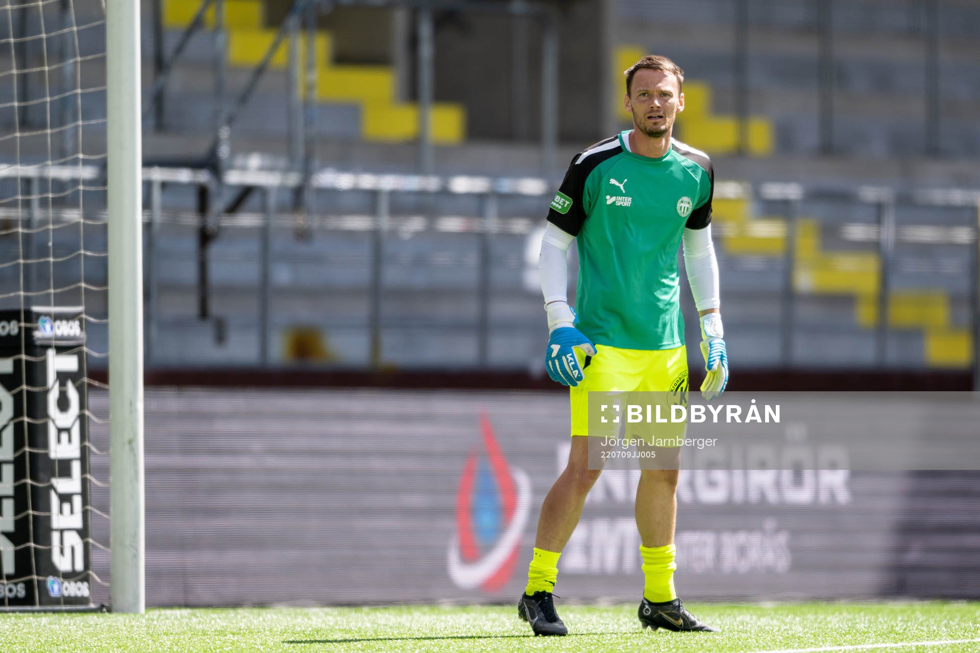 Västerås målvakt Anton Fagerström