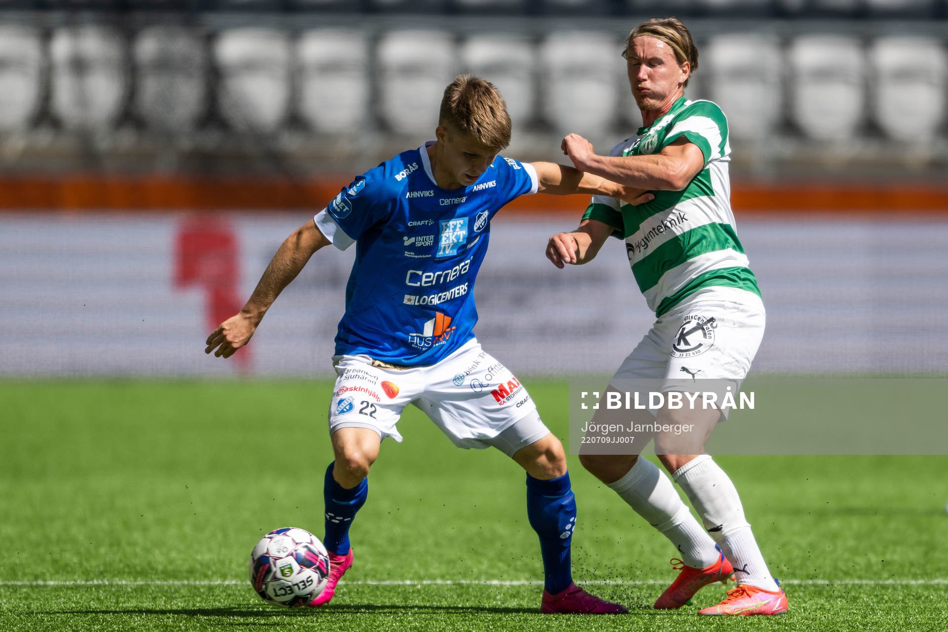 Norrbys Gustav Berggren och Västerås Emil Skogh
