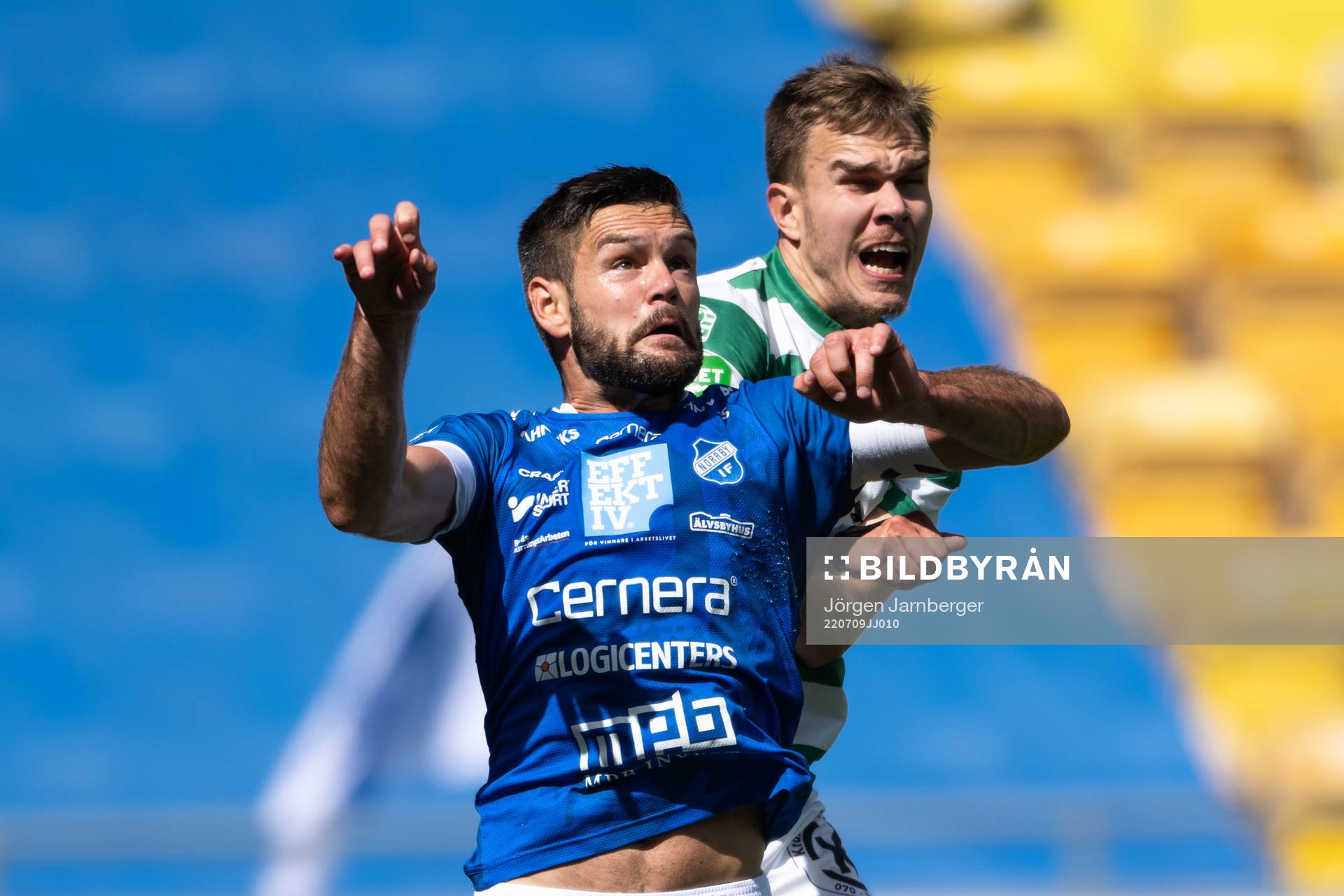 Norrbys Ivo Pekalski och Västerås Dusan Jajic