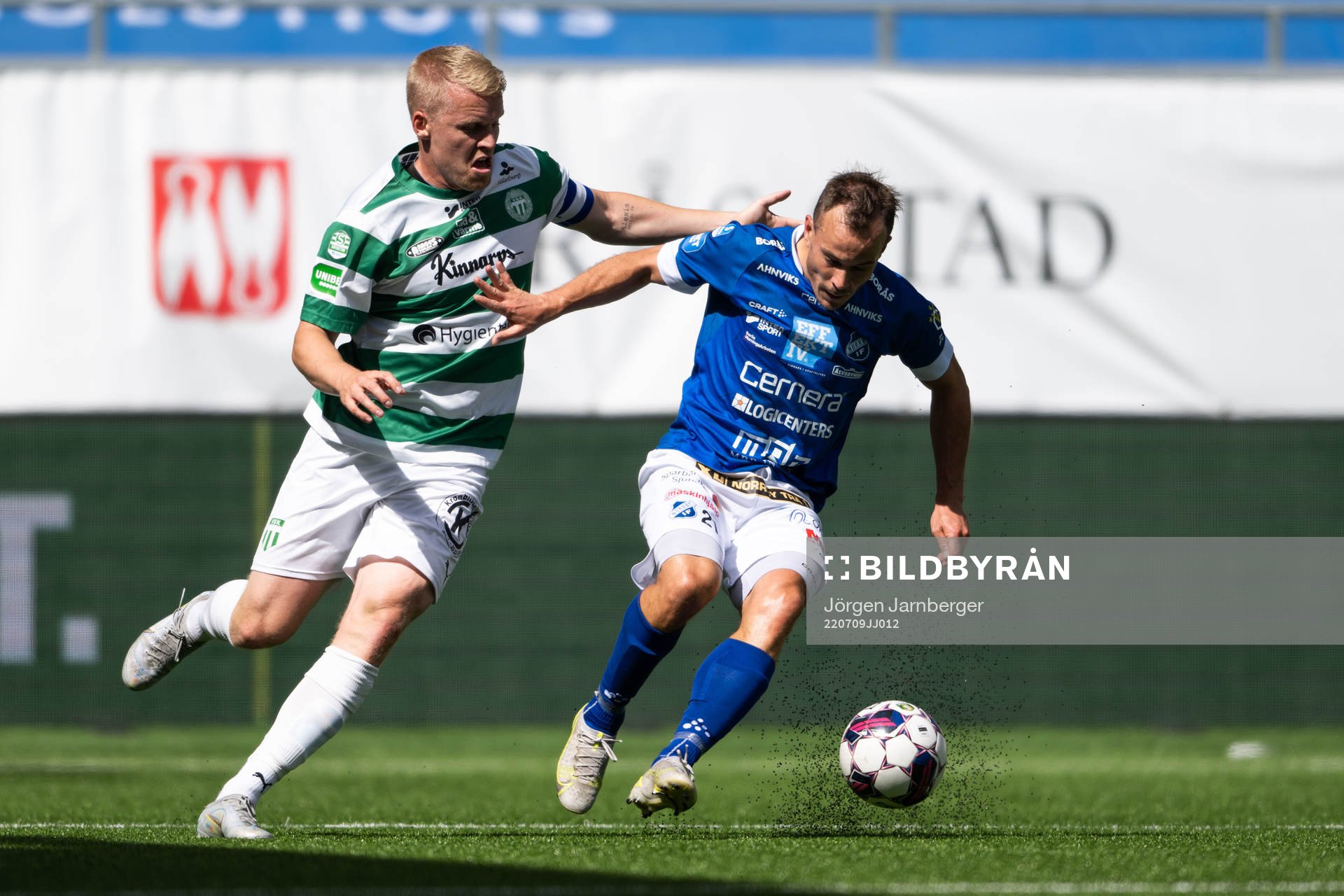 Västerås Simon Johansson och Norrbys Anton Wede