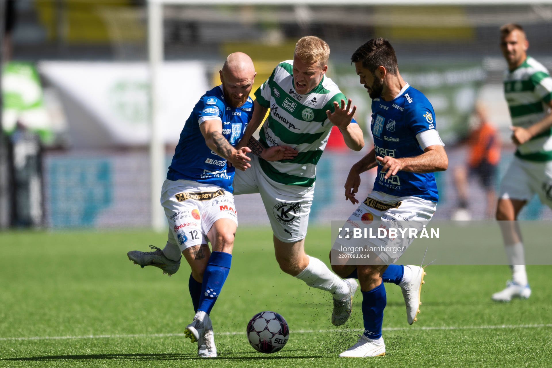Västerås Simon Johansson och Norrbys Max Olsson och Ivo