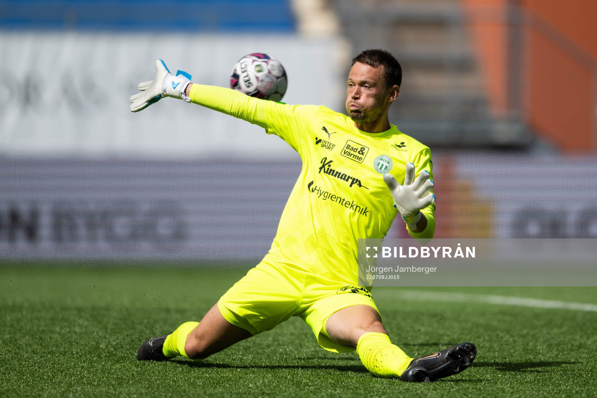 Västerås målvakt Anton Fagerström