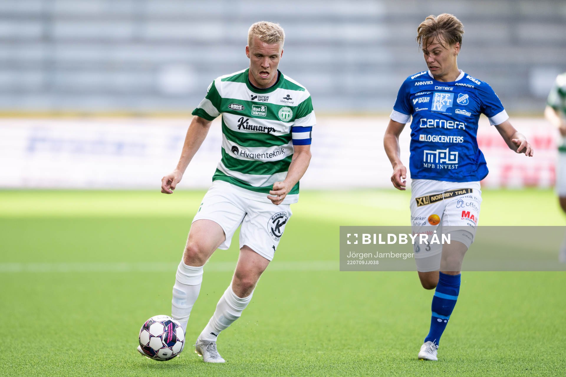Västerås Simon Johansson och Norrbys Felix Gustafsson