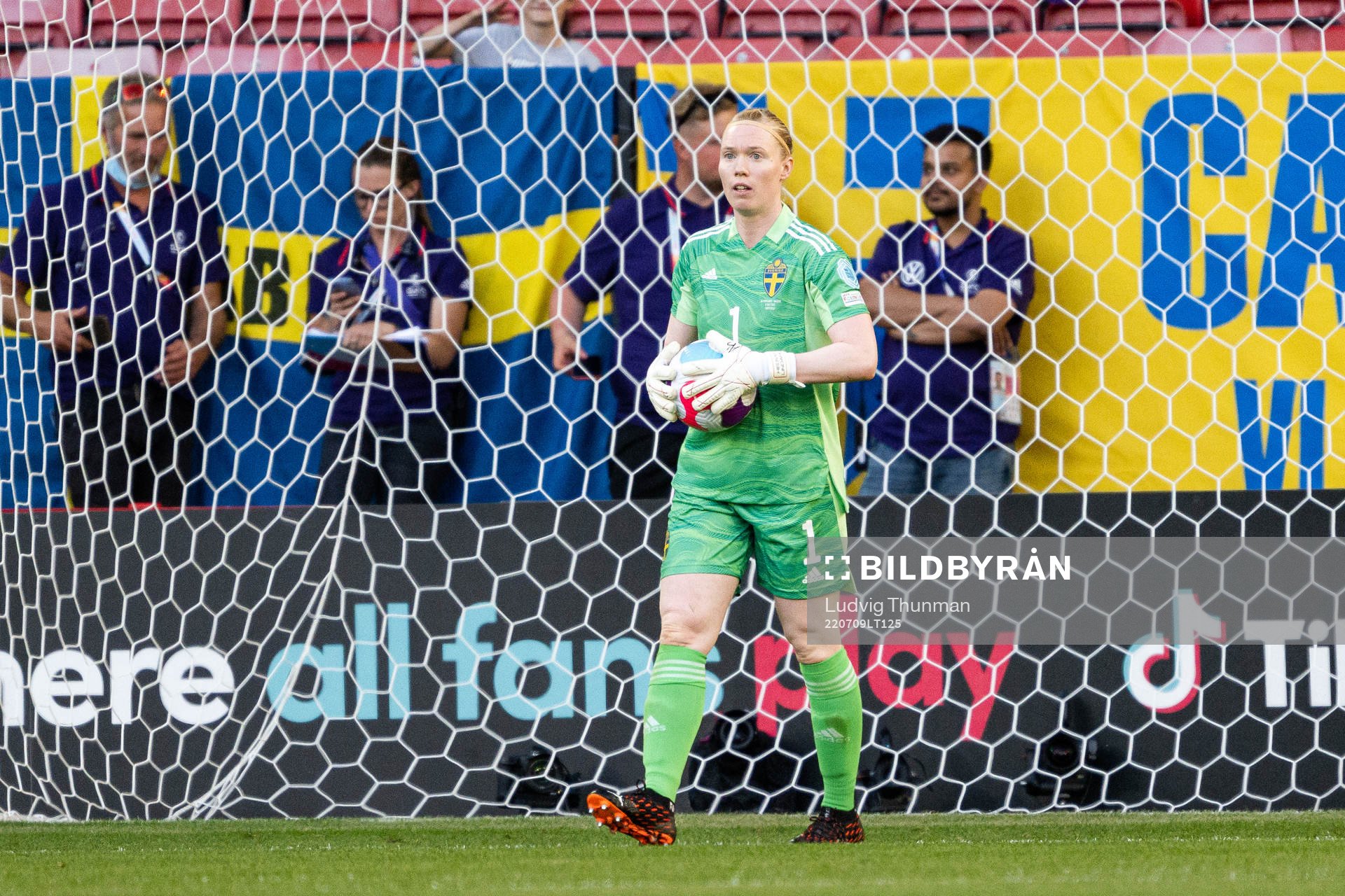 during the UEFA Women's Euro 2022 group stage match between