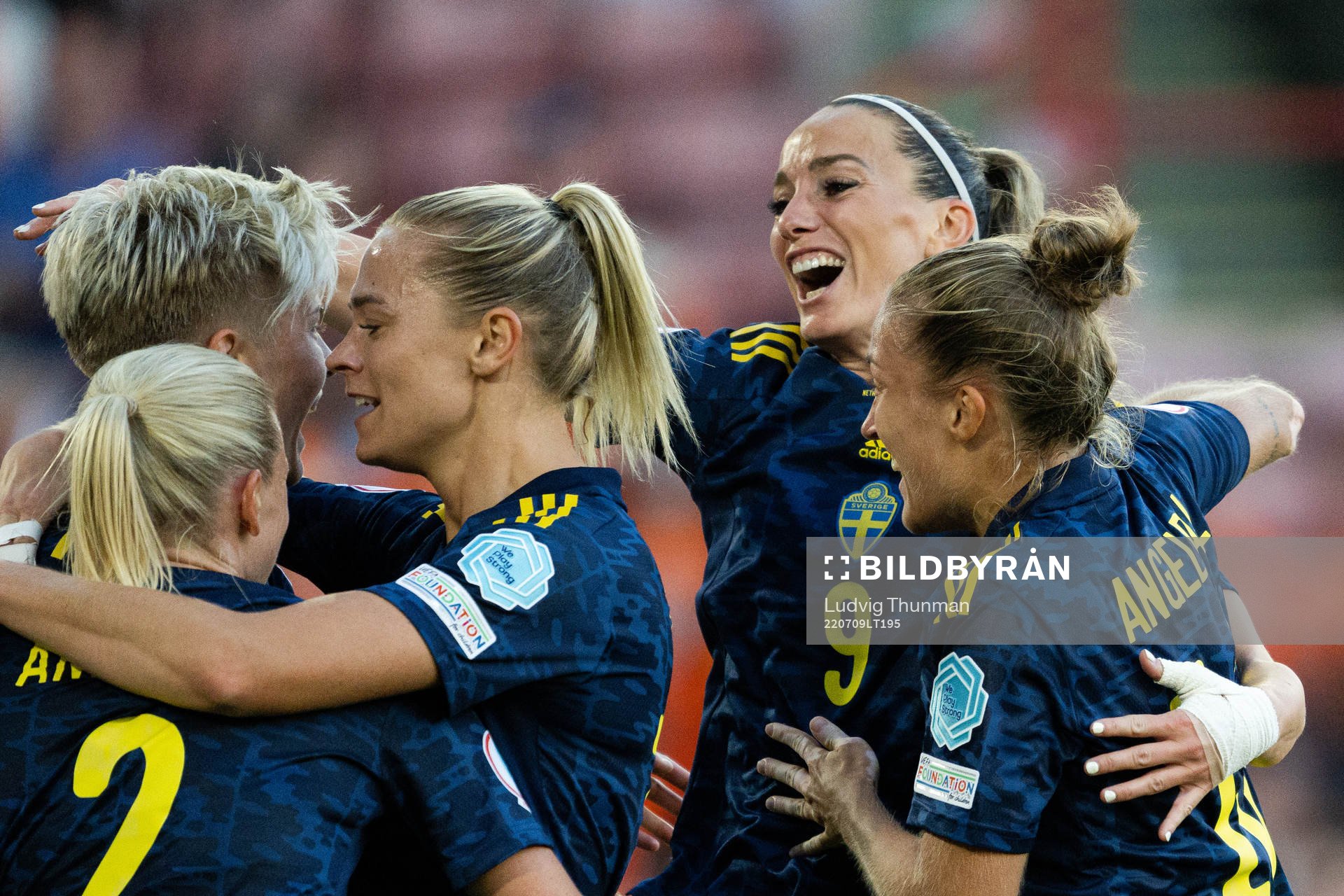 Jonna Andersson , Lina Hurtig , Fridolina Rolfö , Kosovare