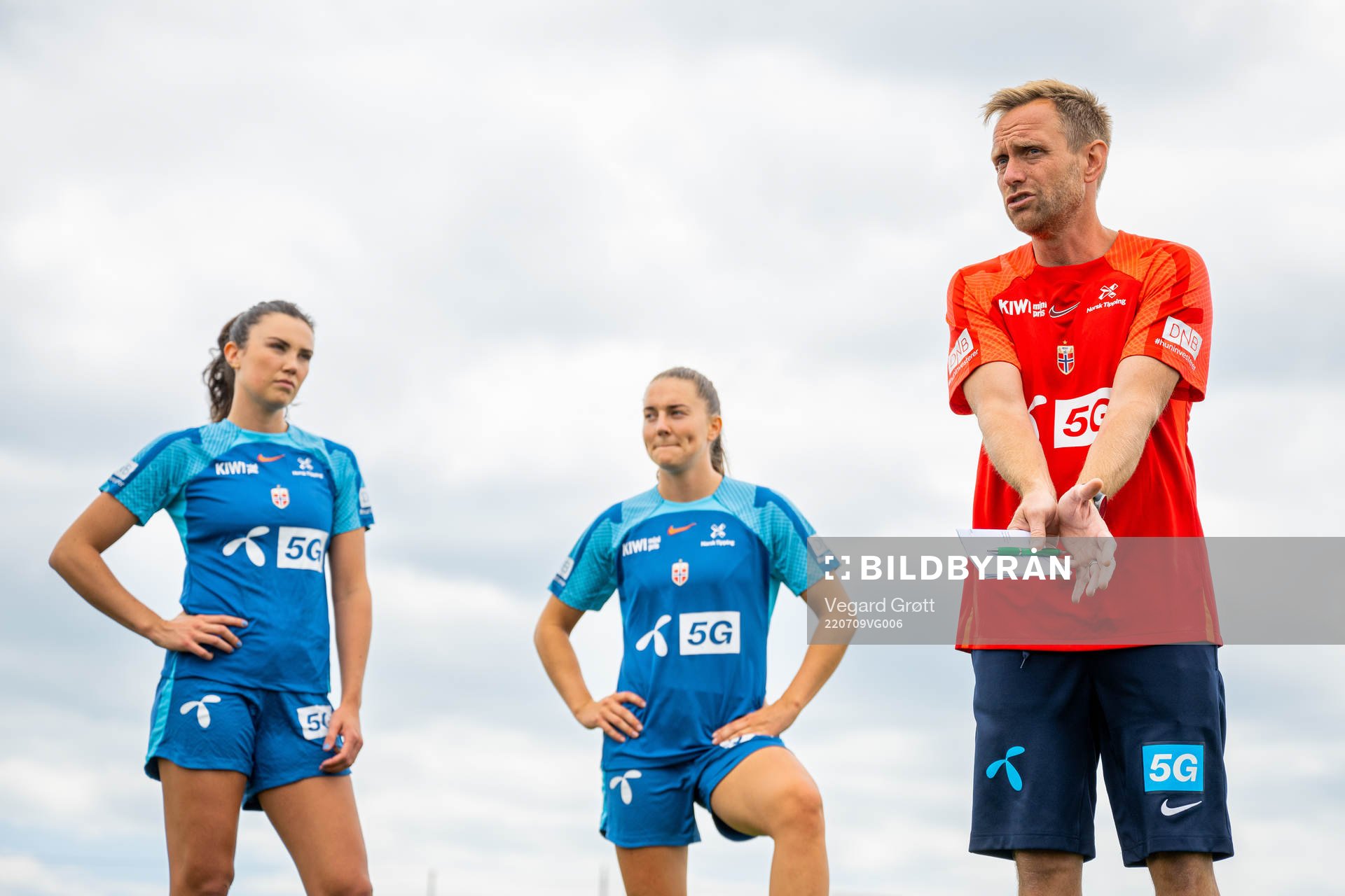 Martin Sjögren, head coach of the Norwegian national