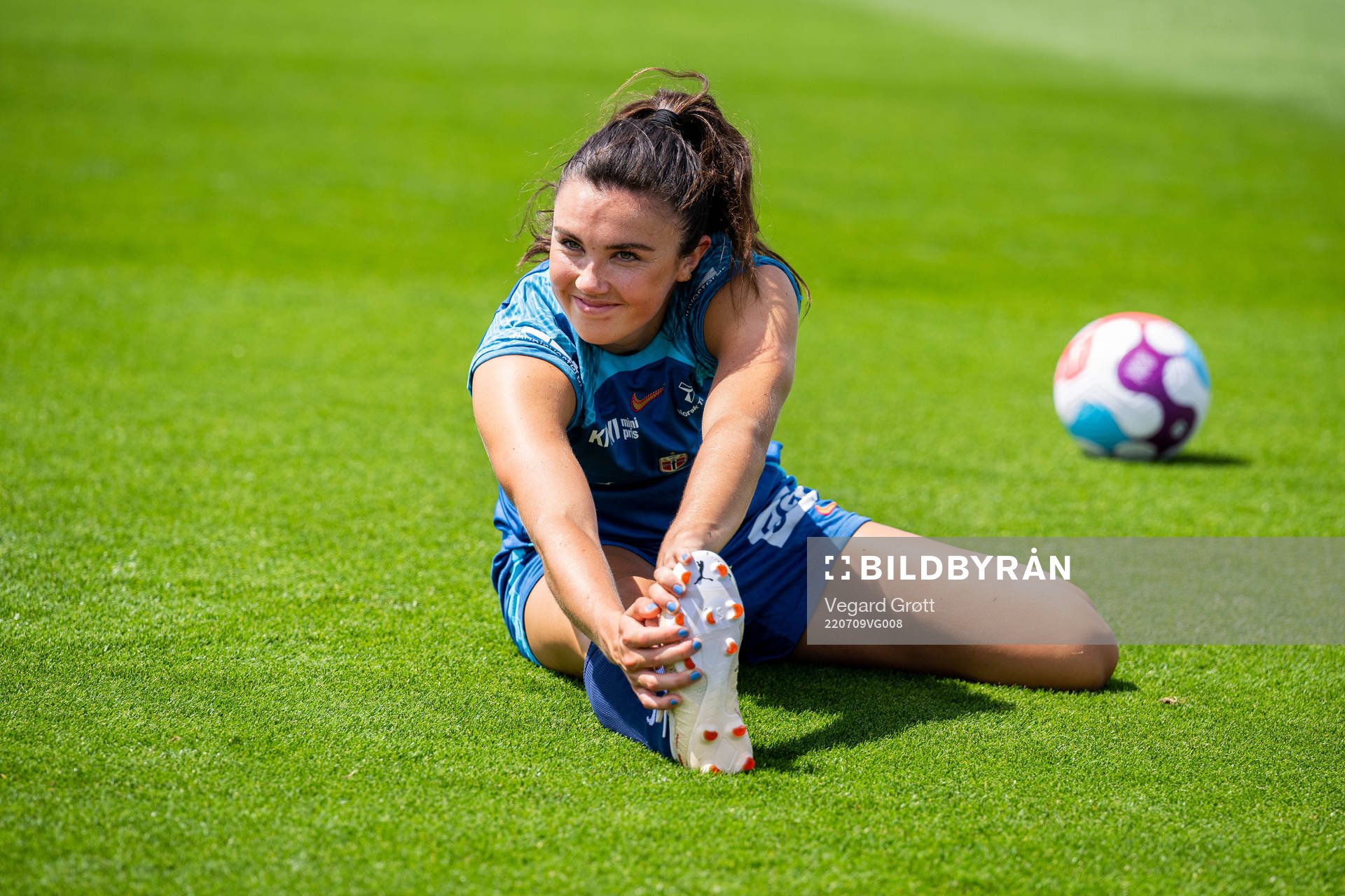 Ingrid Syrstad Engen of the Norwegian national football