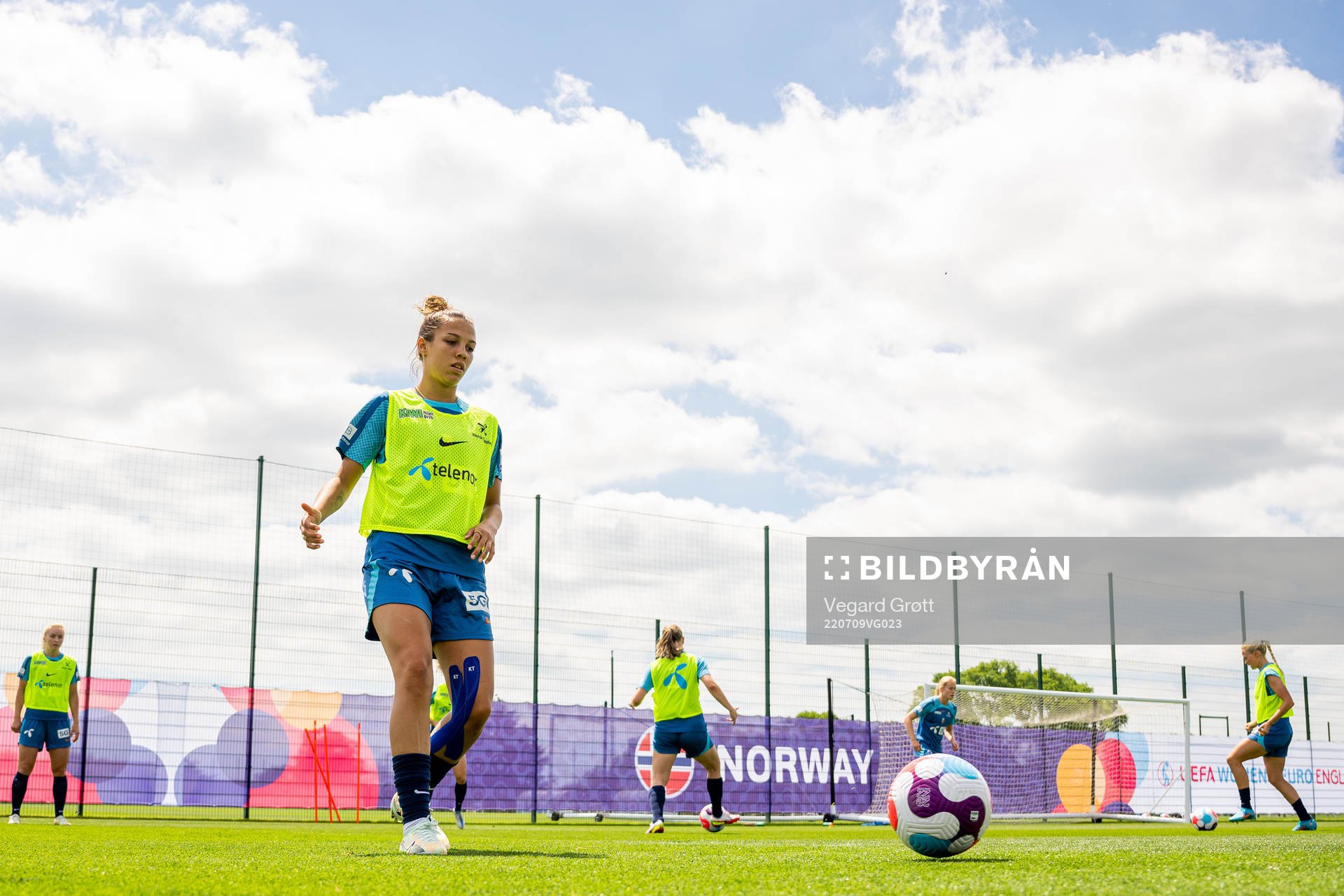 Celin Bizet Ildhusøy of the Norwegian national football