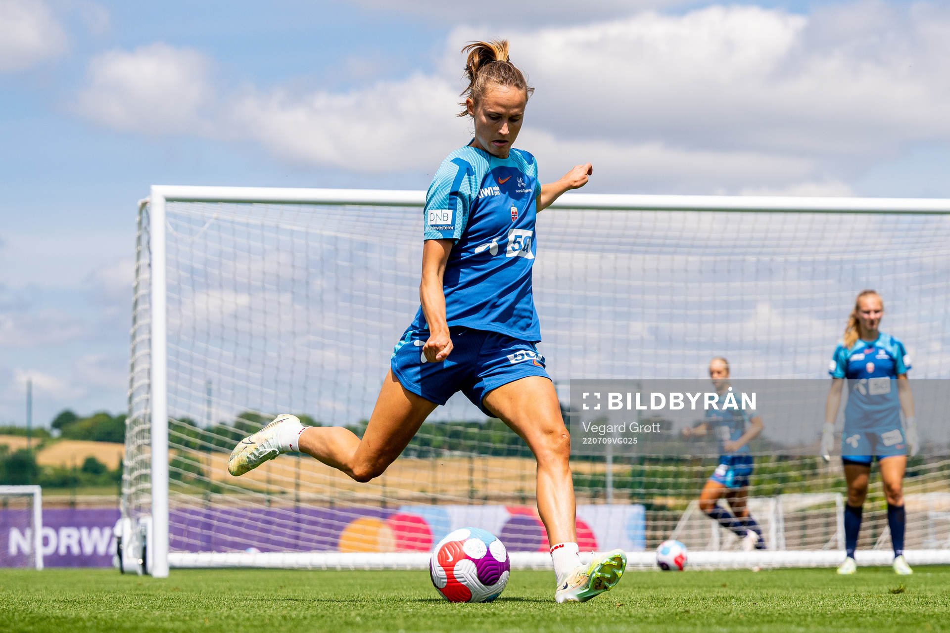 Caroline Graham Hansen of the Norwegian national football