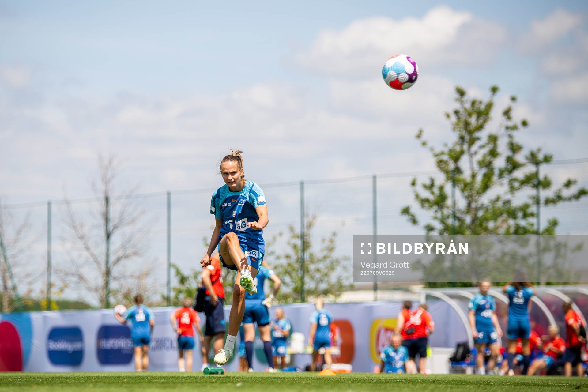 Caroline Graham Hansen of the Norwegian national football