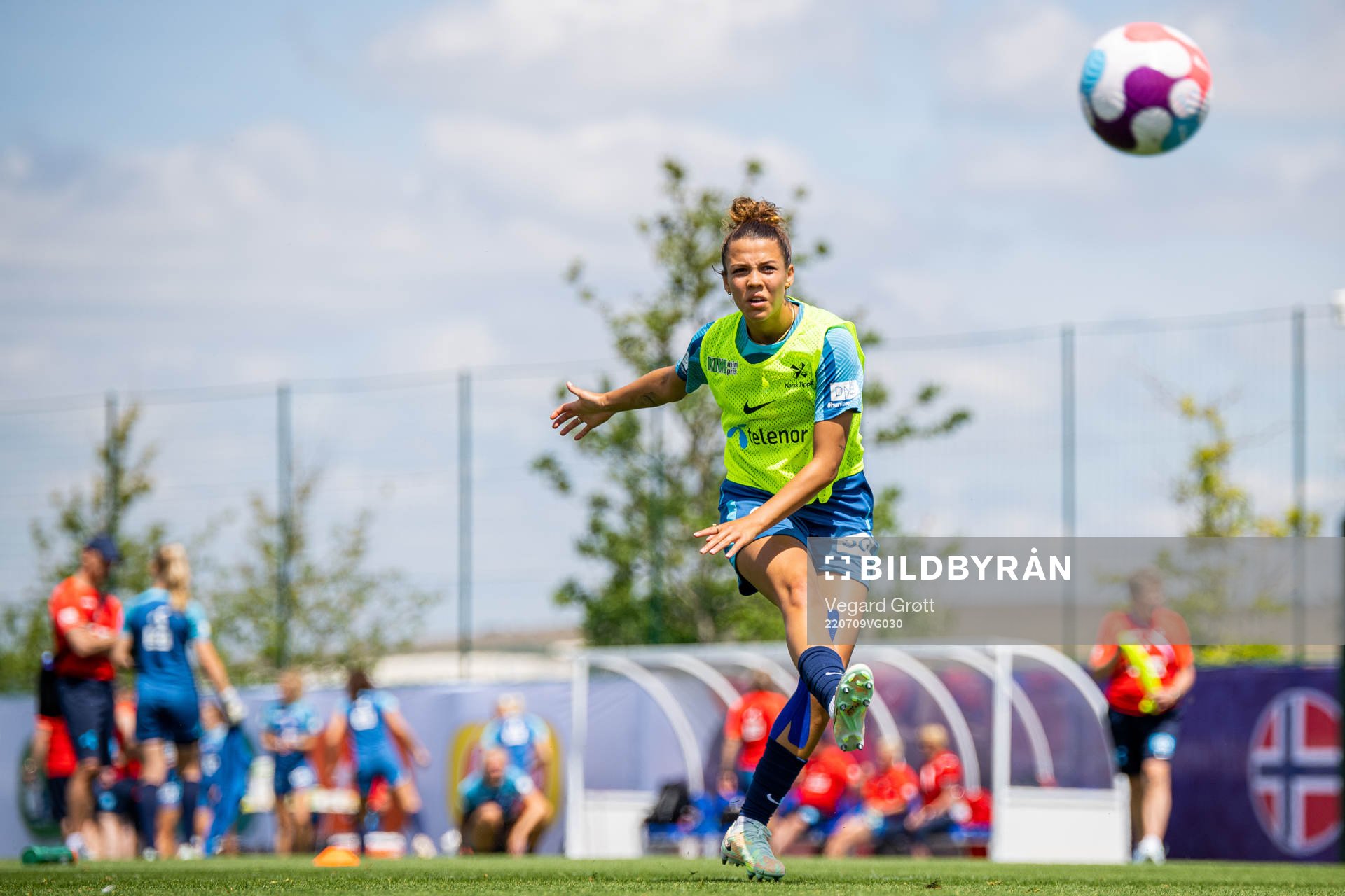 Celin Bizet Ildhusøy of the Norwegian national football