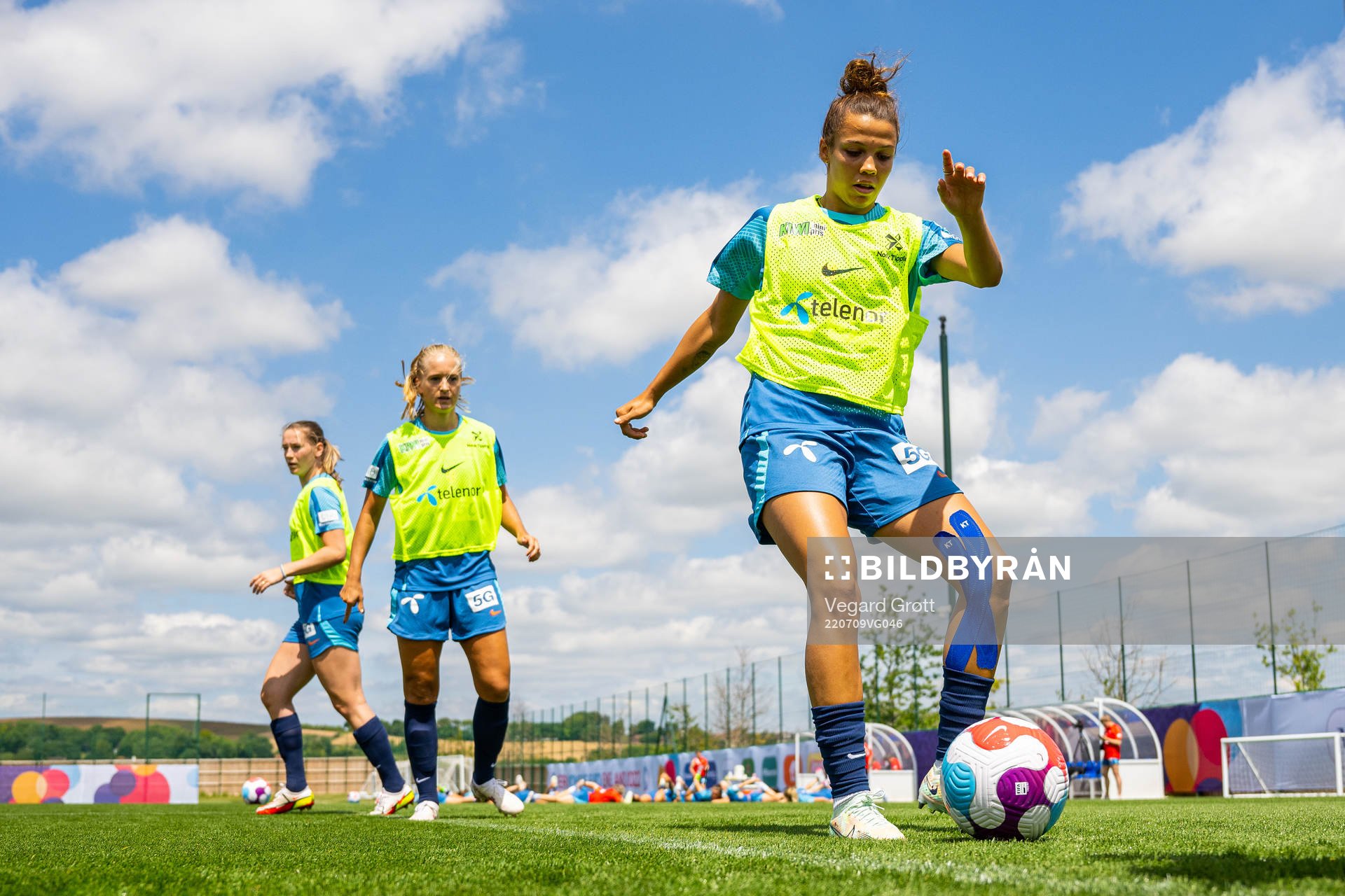Celin Bizet Ildhusøy of the Norwegian national football