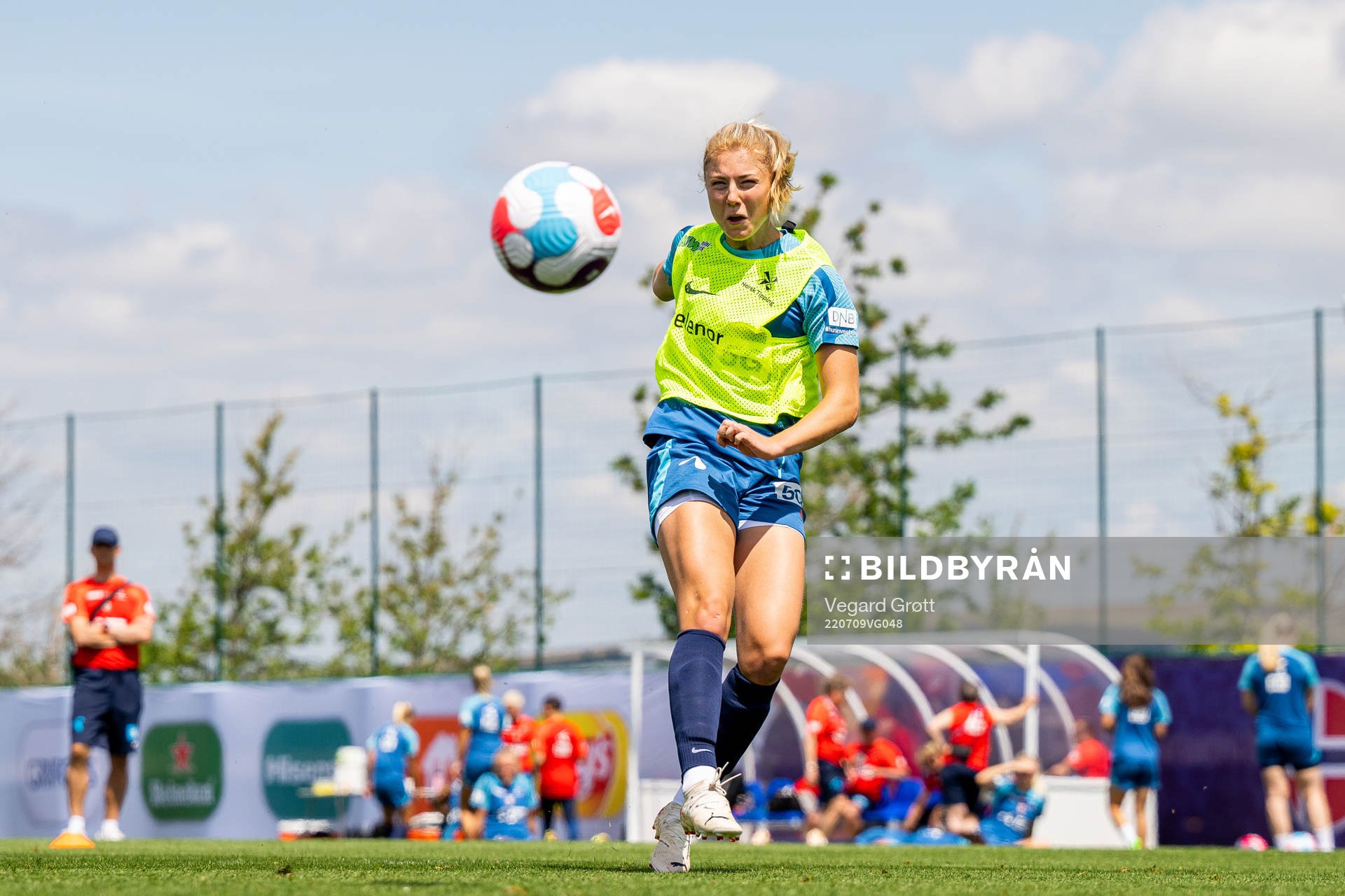 Sophie Román Haug of the Norwegian national football team