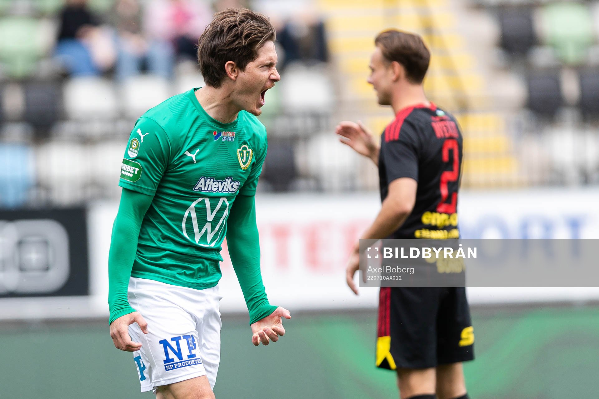 Jönköpings Södras Robin Book jublar