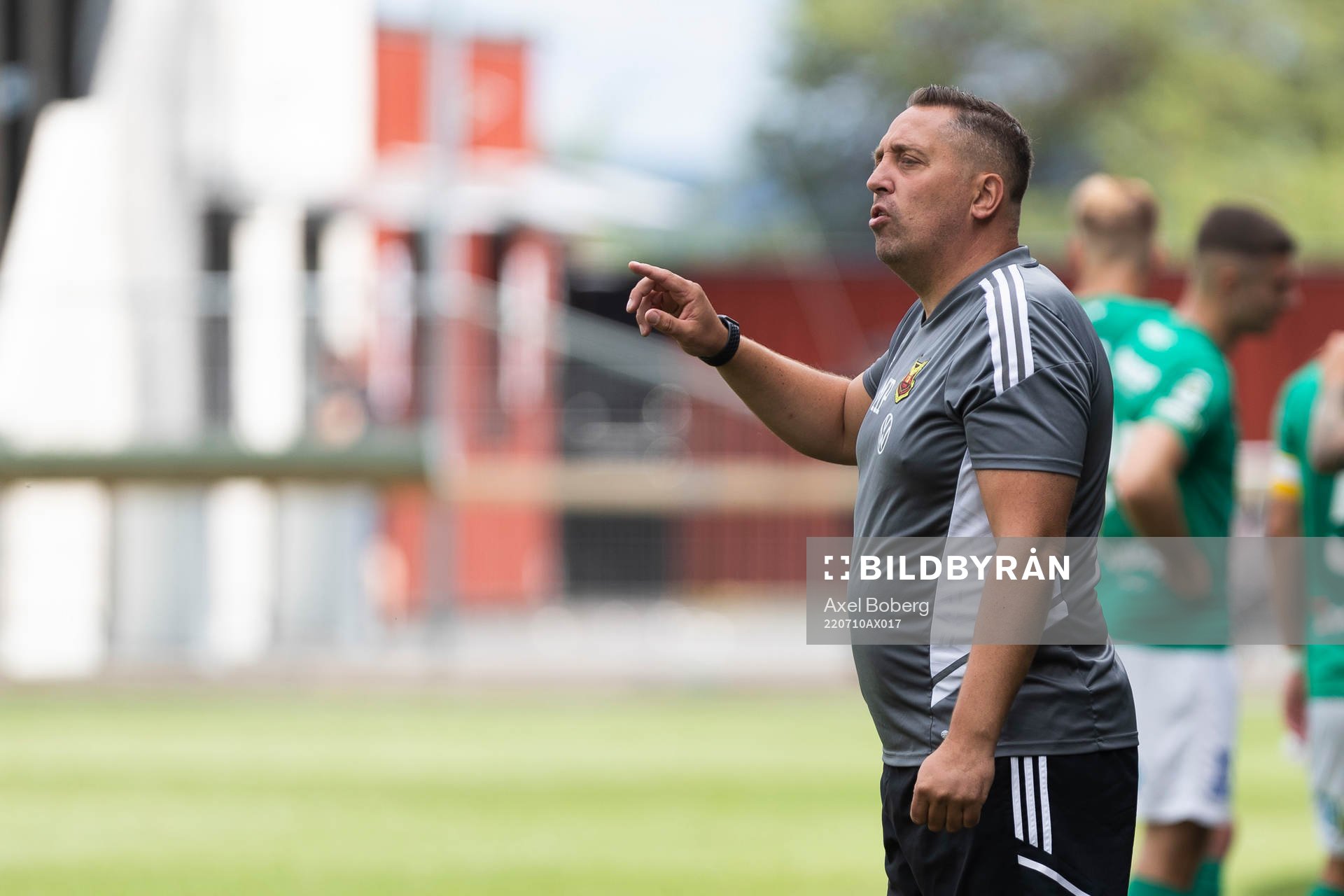 Östersunds tränare Magnus Powell