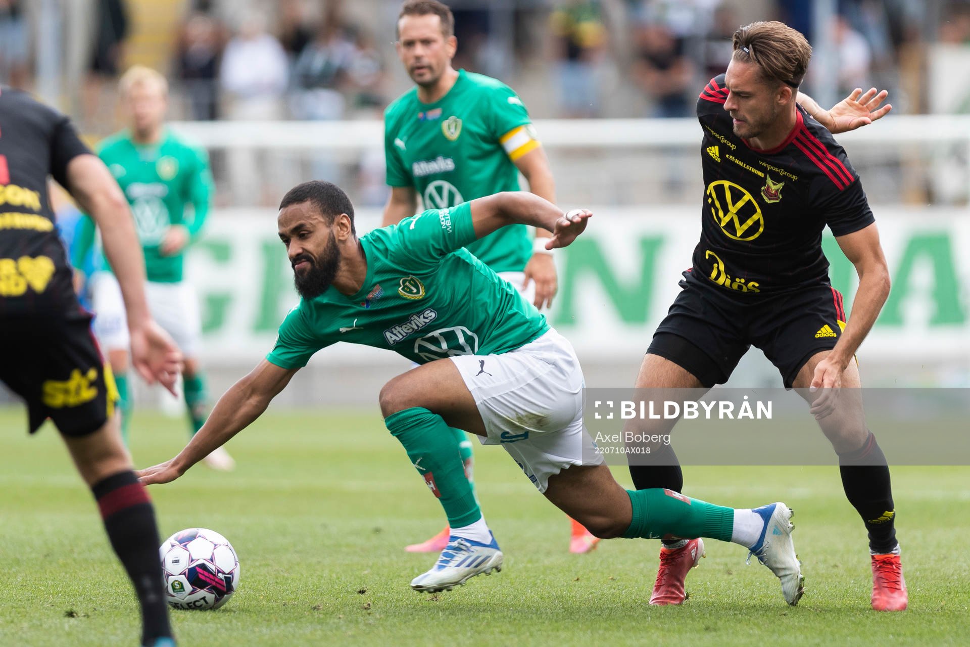 Jönköpings Junes Barny och Östersunds Felix Hörberg
