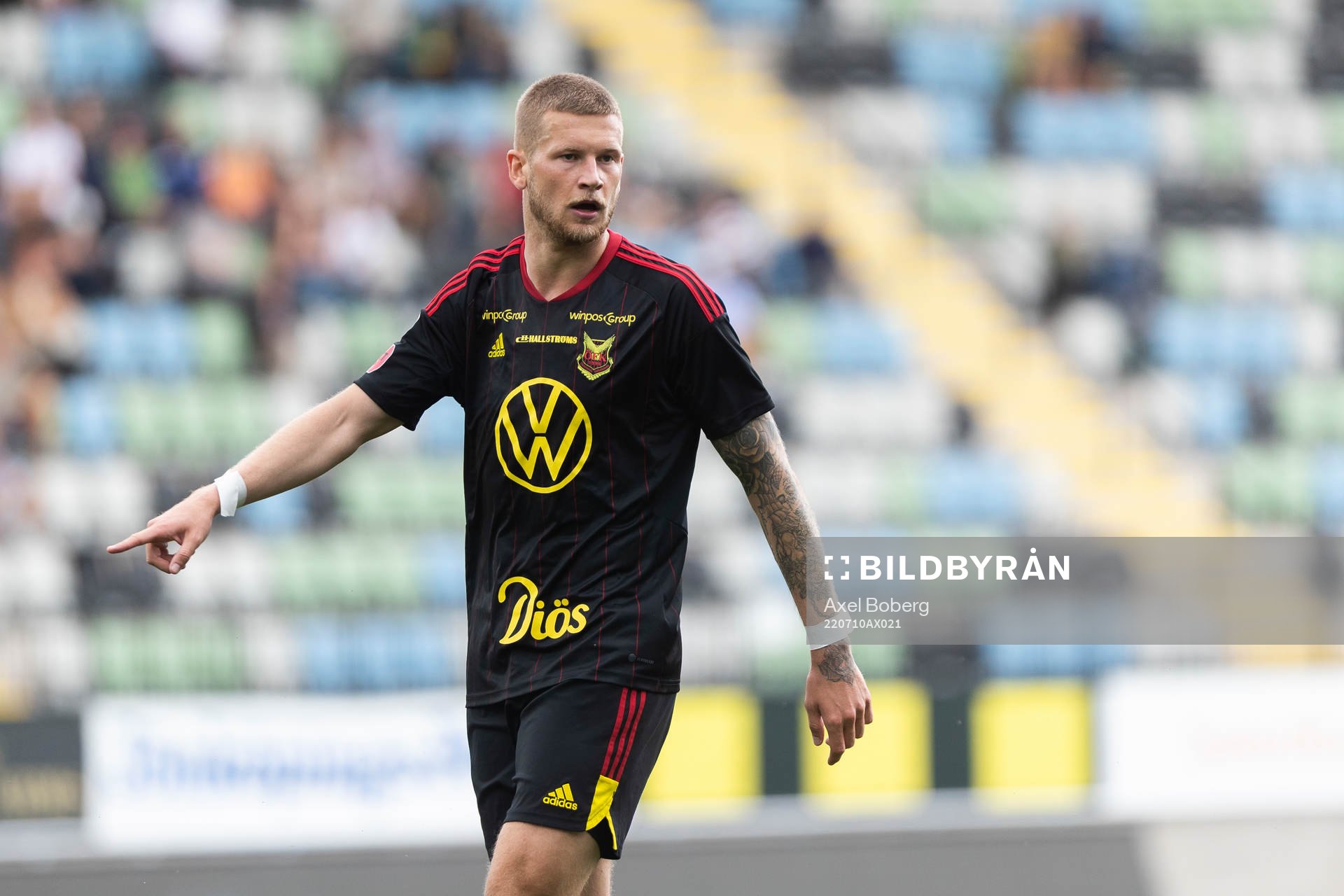 Östersunds Kevin Jablinski deppar
