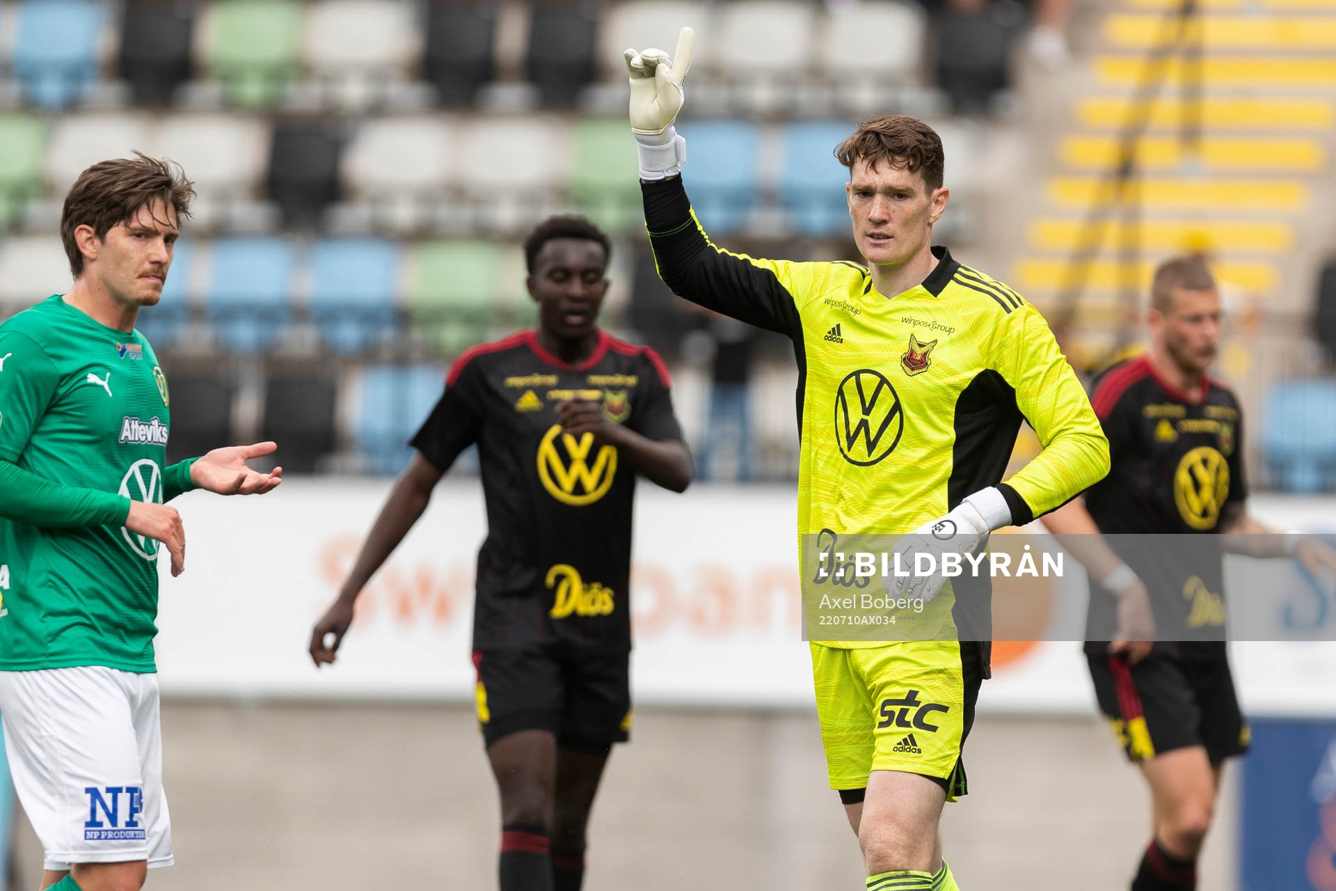 Östersunds målvakt Andrew Mills