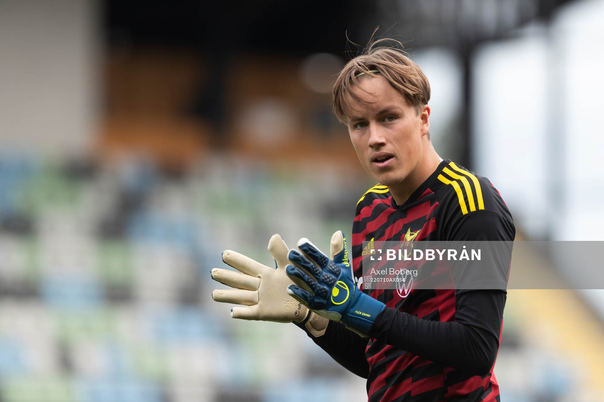 Östersunds målvakt Anton Berg
