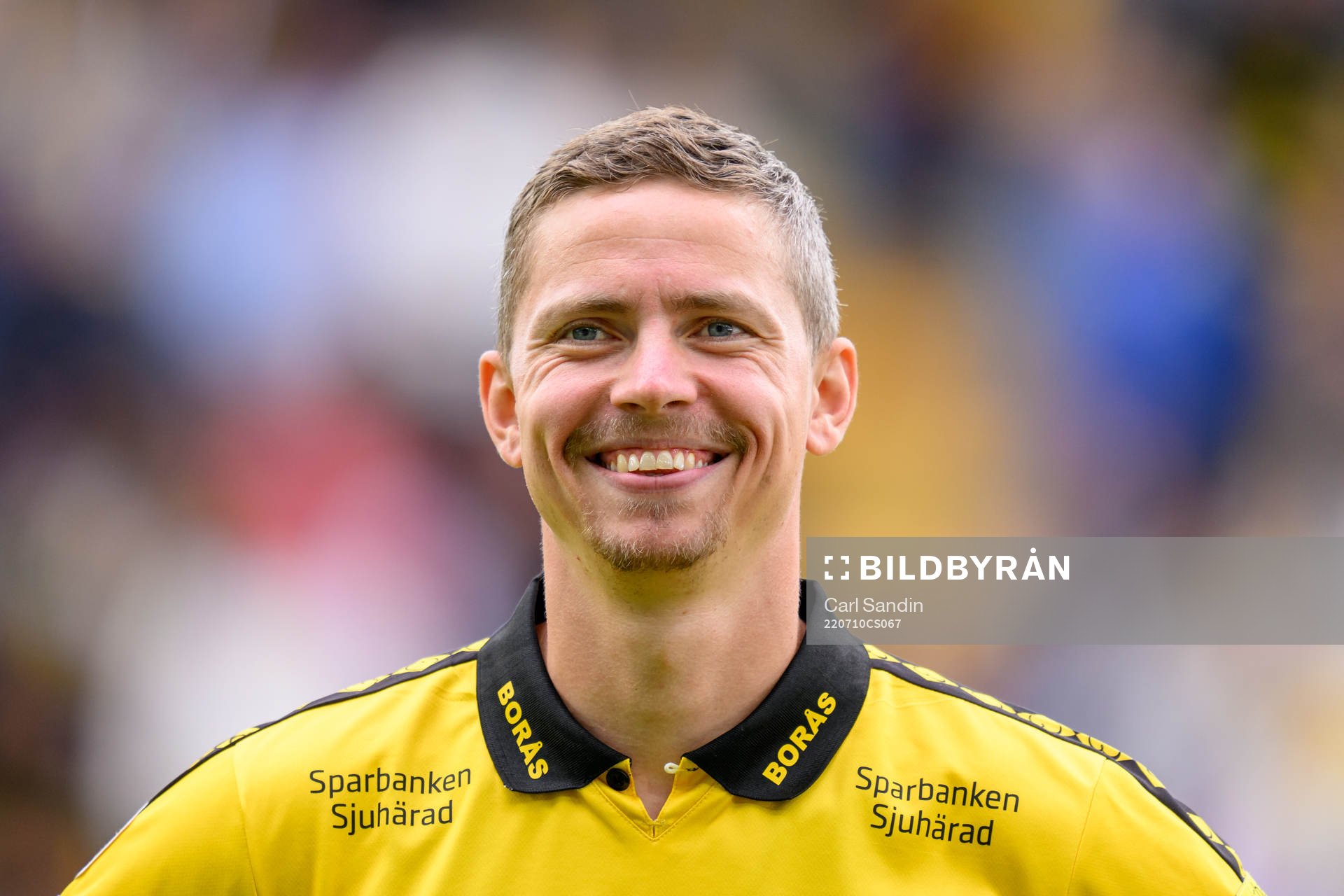 Elfsborgs Andre Ibsen Rømer vid lineup innan