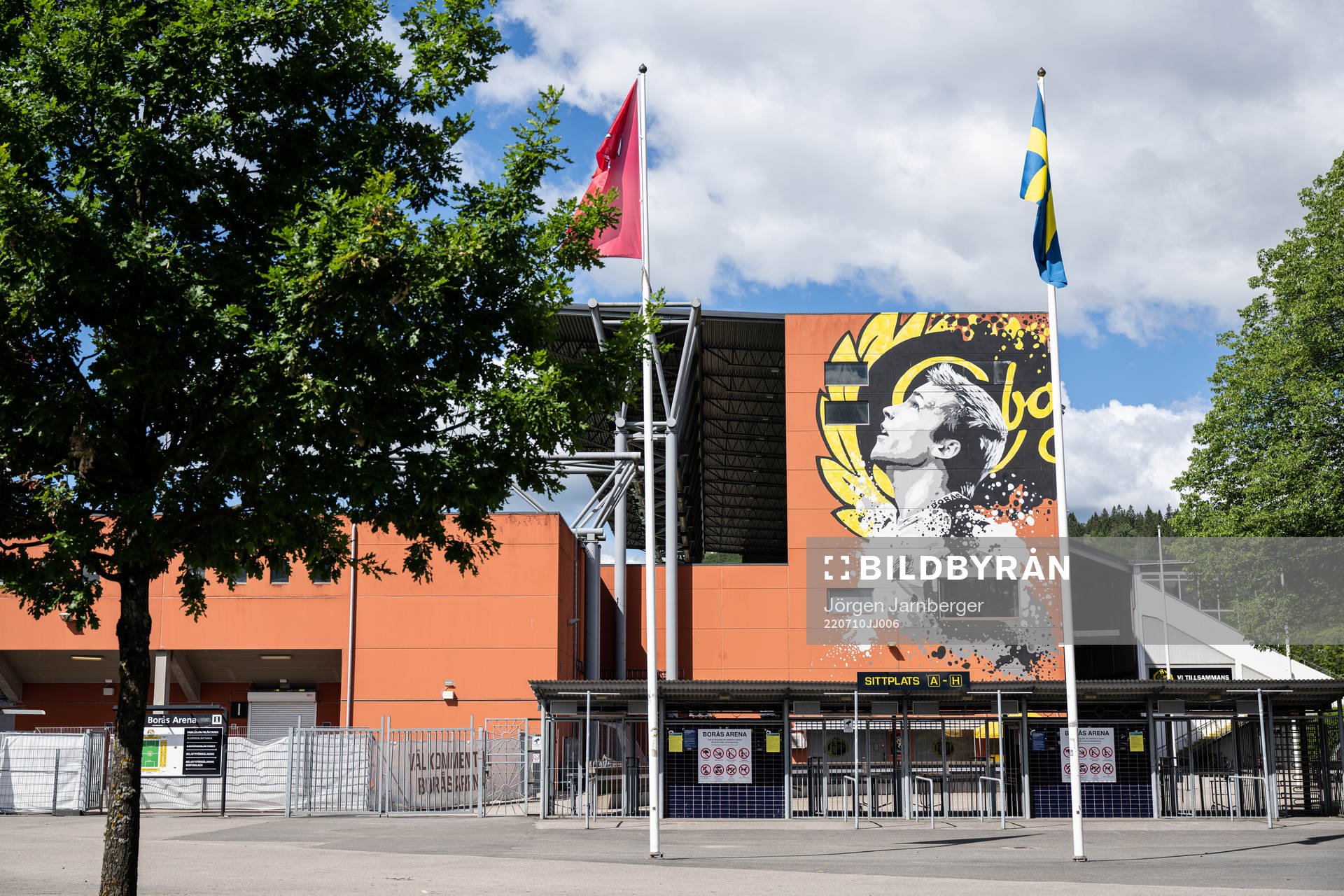 Borås arena exteriört