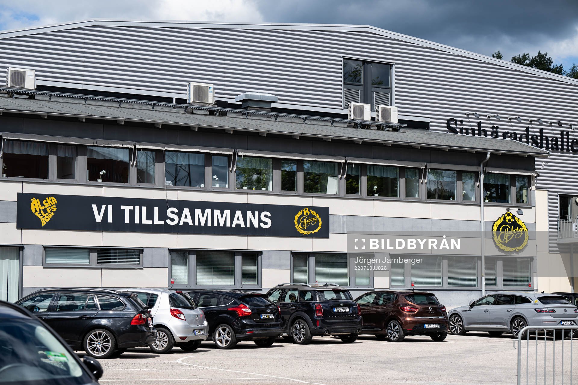 IF Elfsborgs kanslibyggnad exteriört