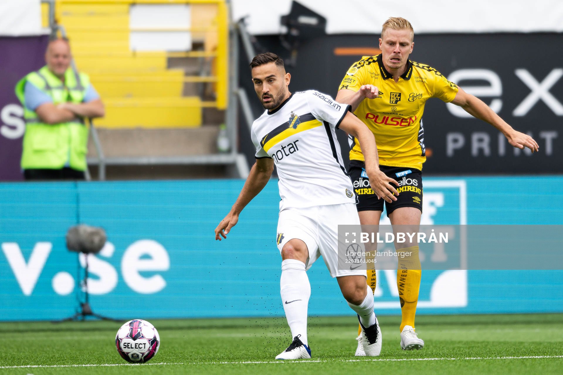 AIKs Sotirios Papagiannopoulos och Elfsborgs Per Frick