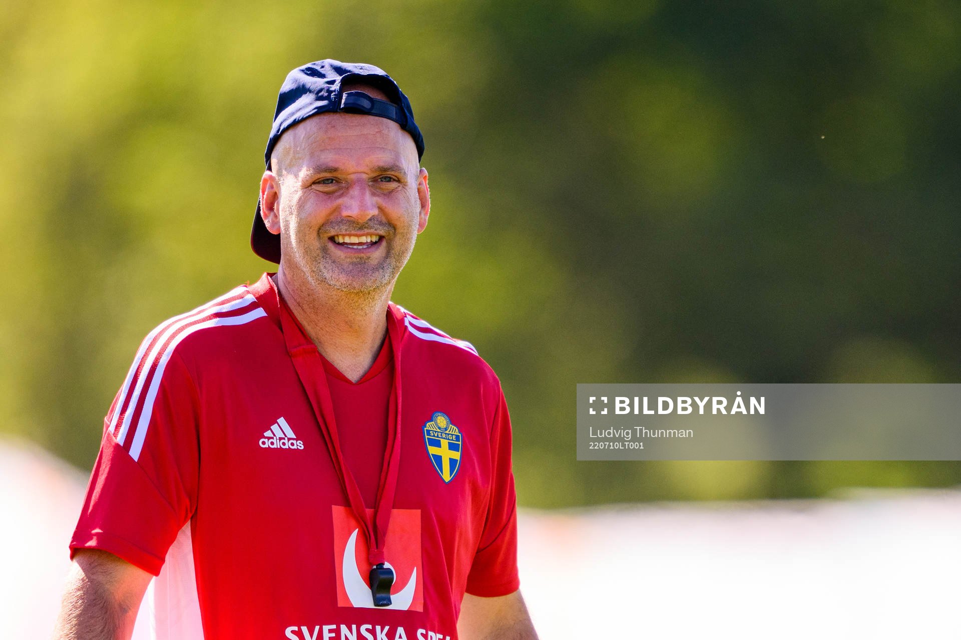 Magnus Wikman, assistant coach of the Swedish national