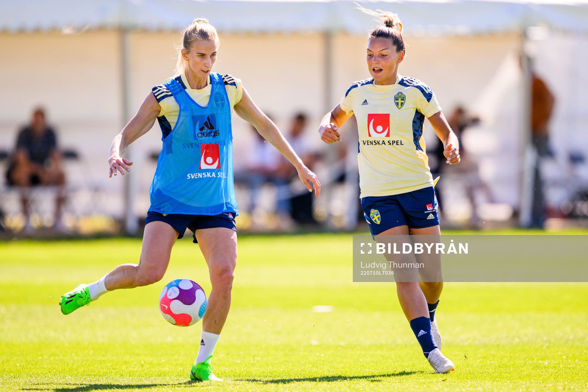 Sofia Jakobsson and Johanna Rytting Kaneryd of the Swedish