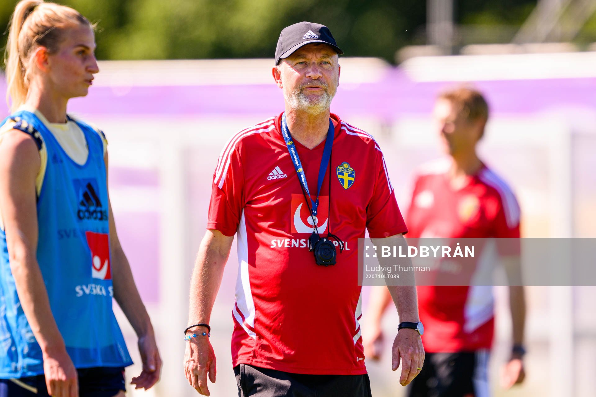 Peter Gerhardsson, head coach of the Swedish national
