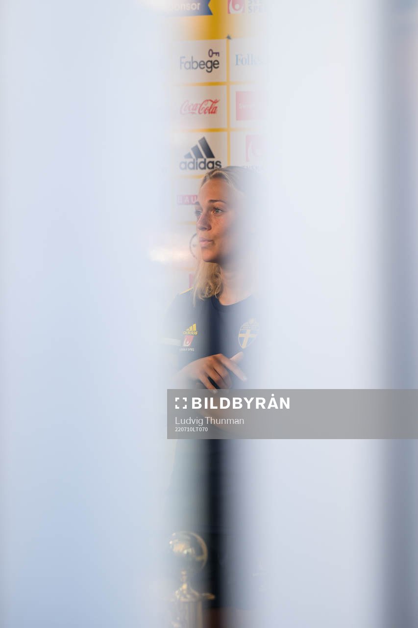 Hanna Bennison of the Swedish women's national football