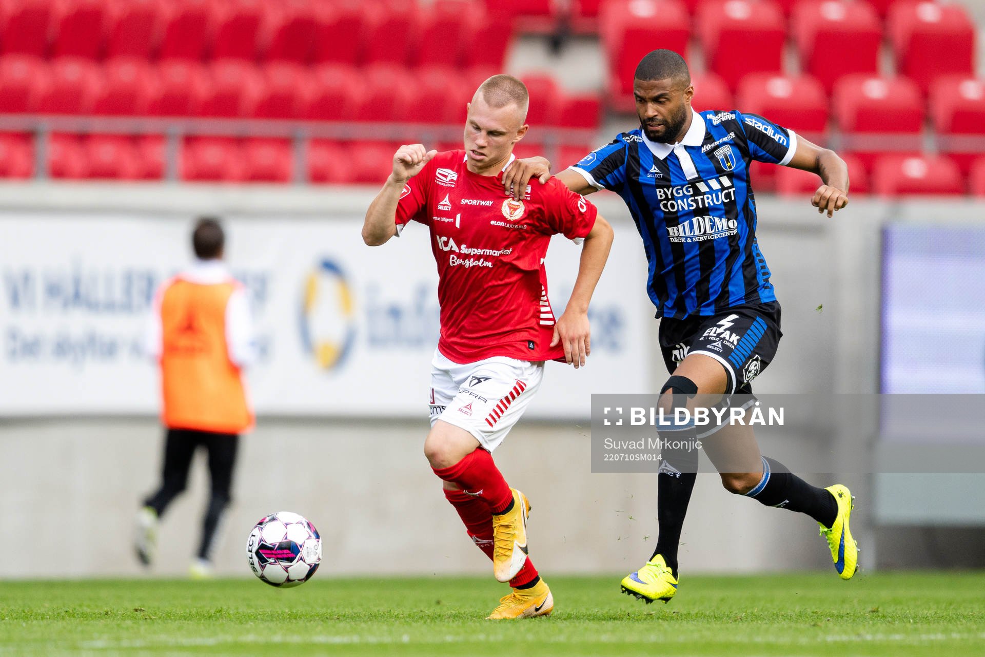 Kalmars Isak Jansson och Sirius Kristopher Da Graca