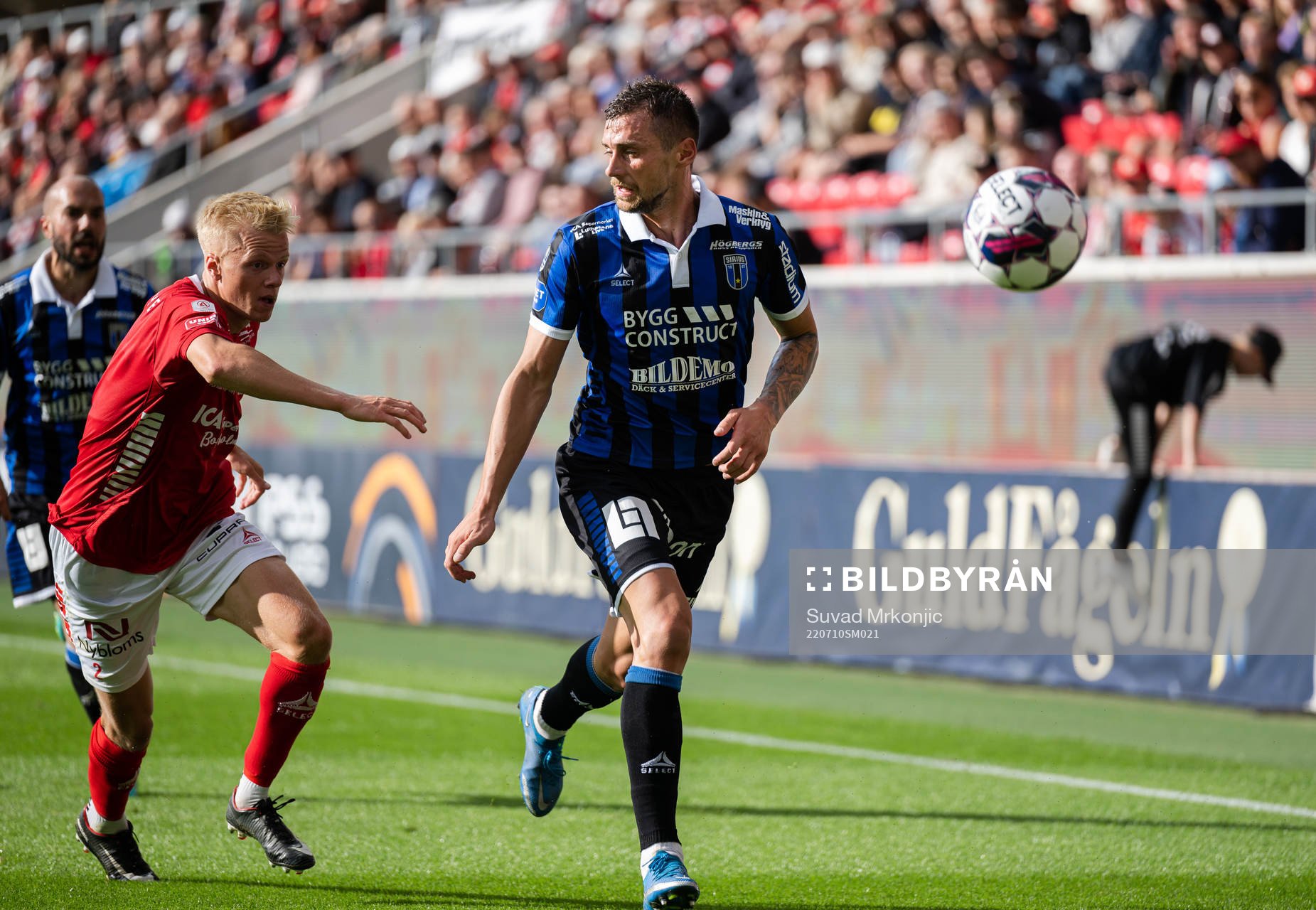 Kalmars Axel Lindahl och Sirius Filip Rogic