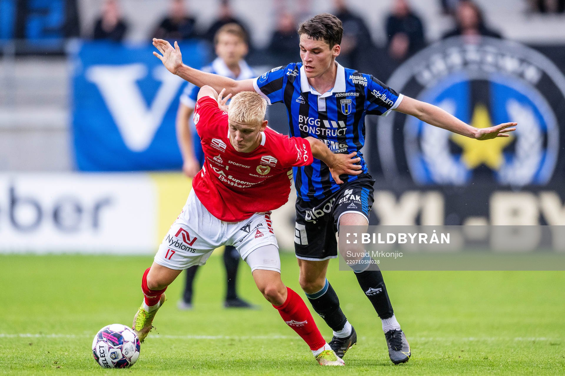 Kalmars Carl Gustafsson och Sirius Jamie Roche