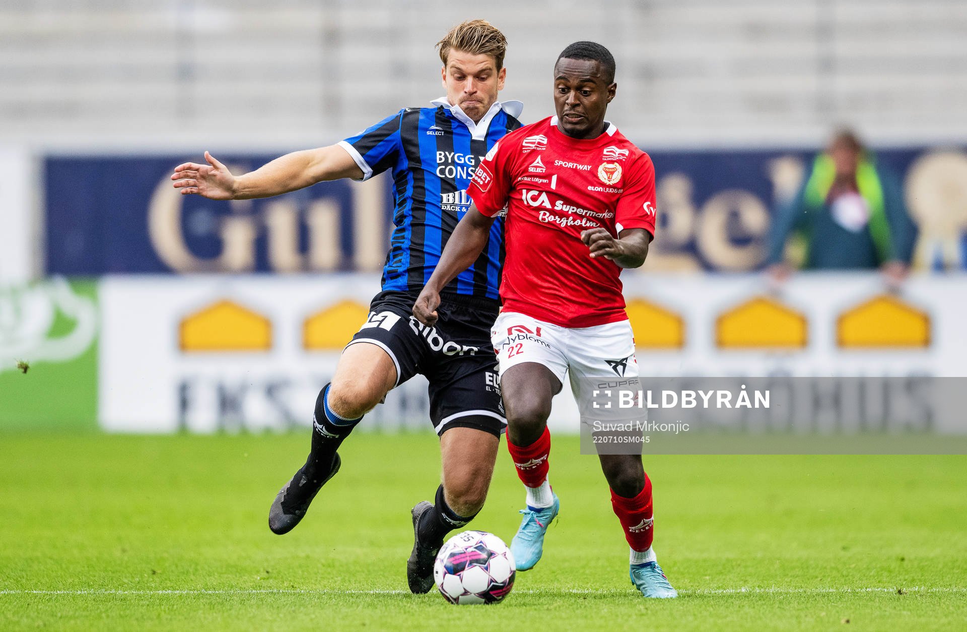 Sirius Marcus Mathisen och Kalmars Nahom Girmai Netabay