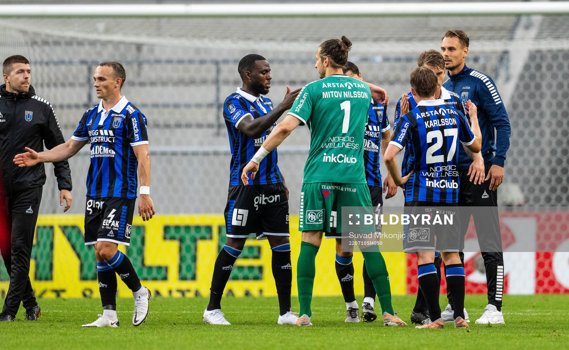 Sirius spelare jublar