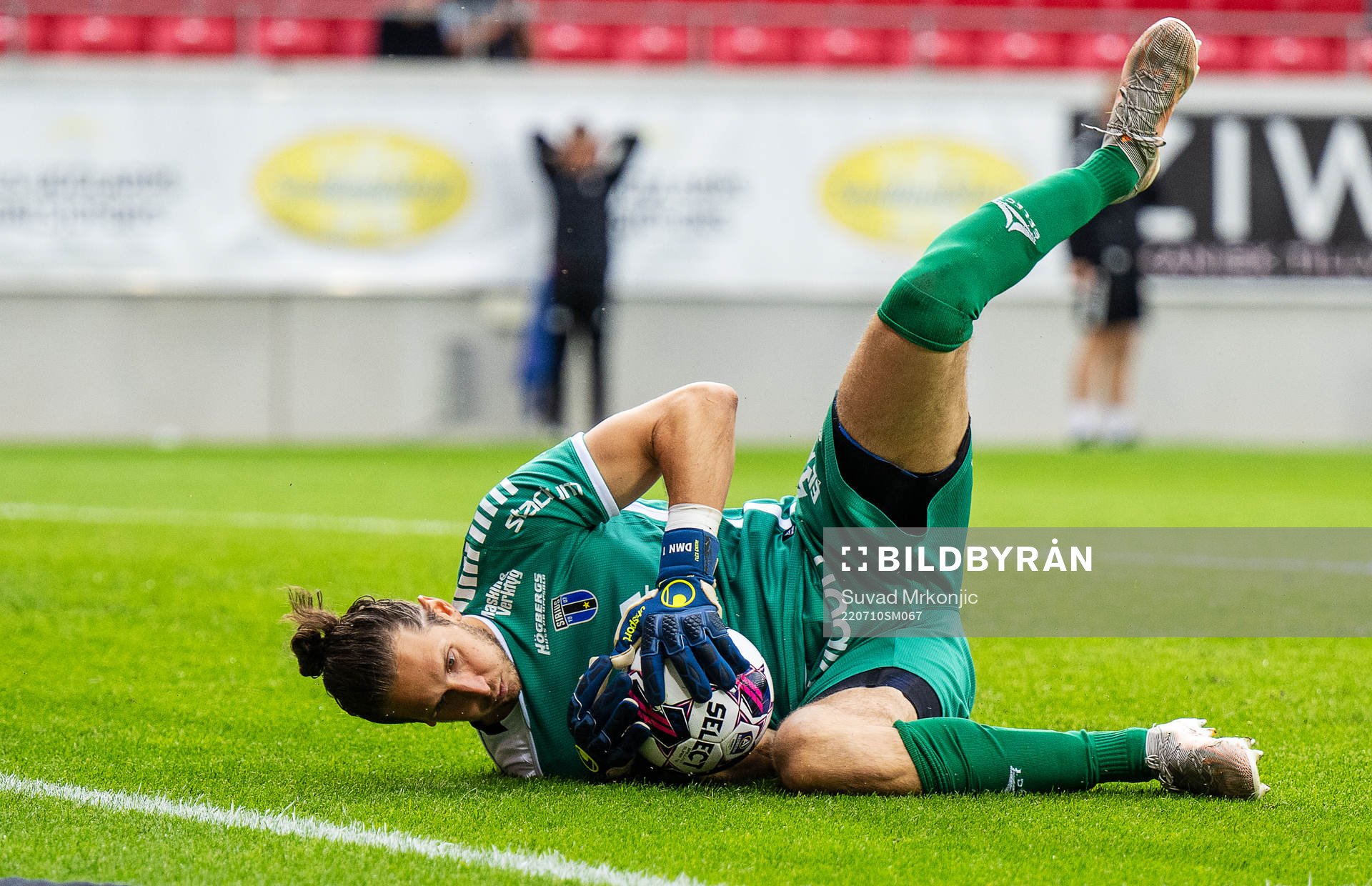 Sirius målvakt David Mitov Nilsson