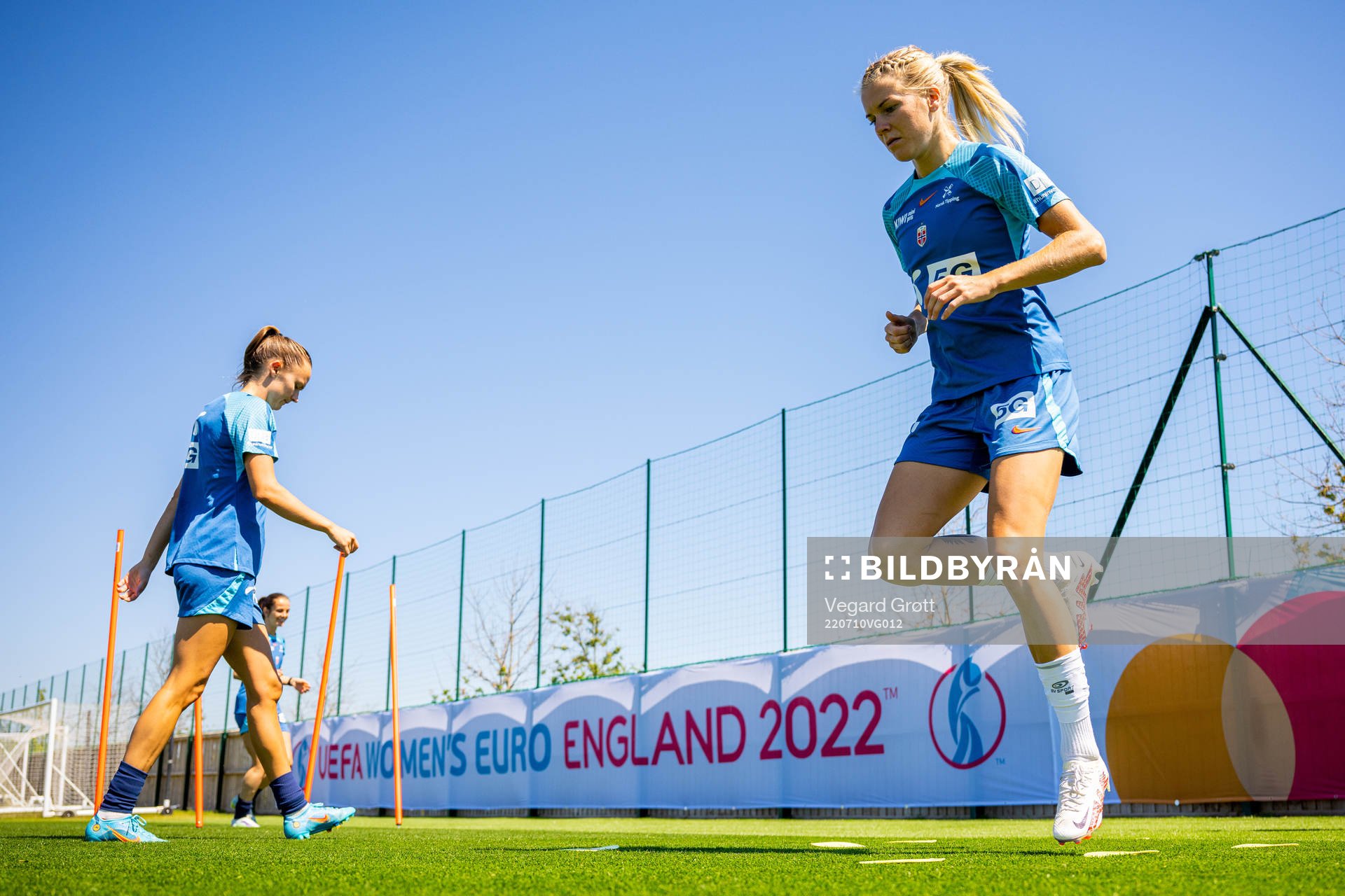 Ada Hegerberg of the Norwegian national football team at a