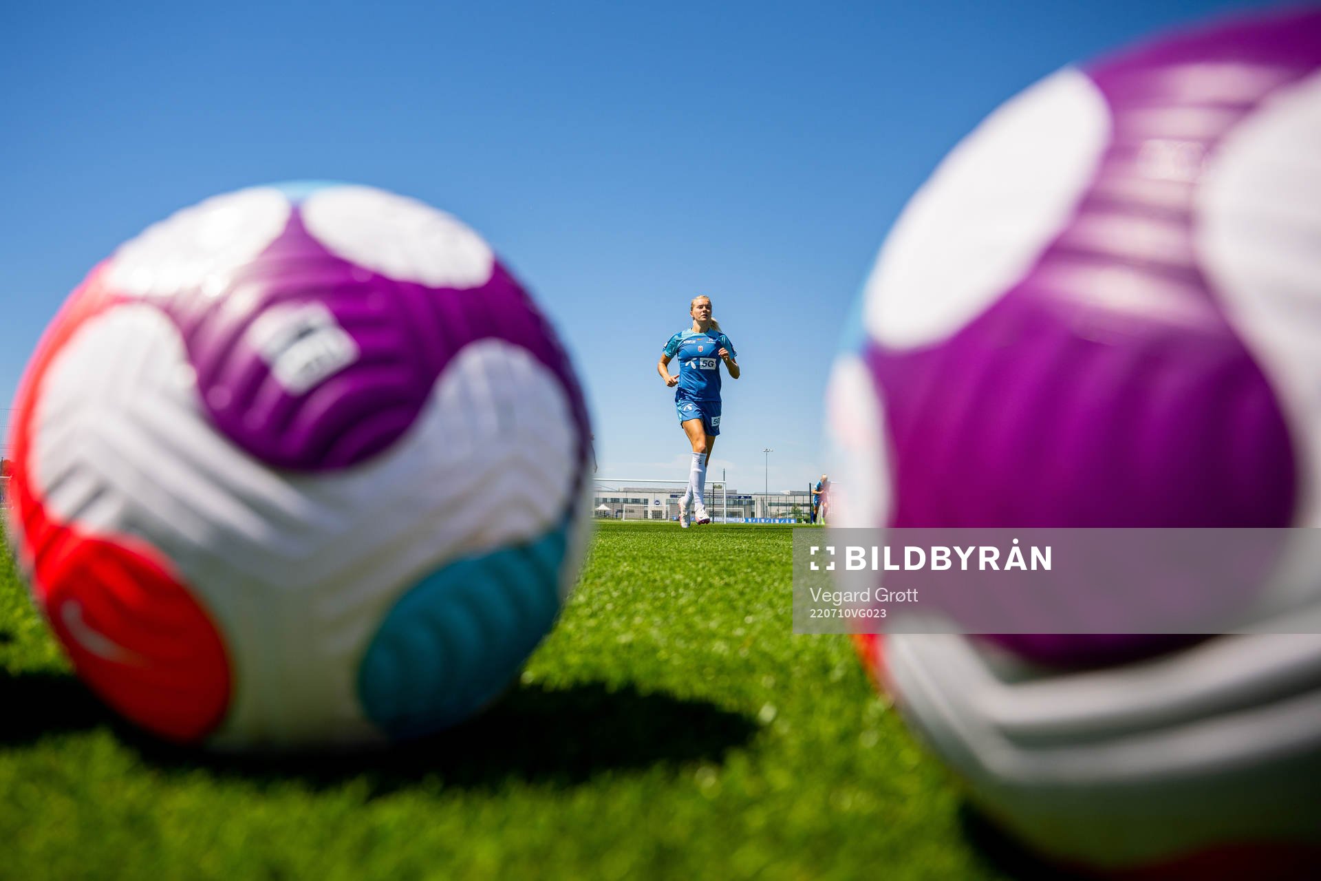 Ada Hegerberg of the Norwegian national football team at a