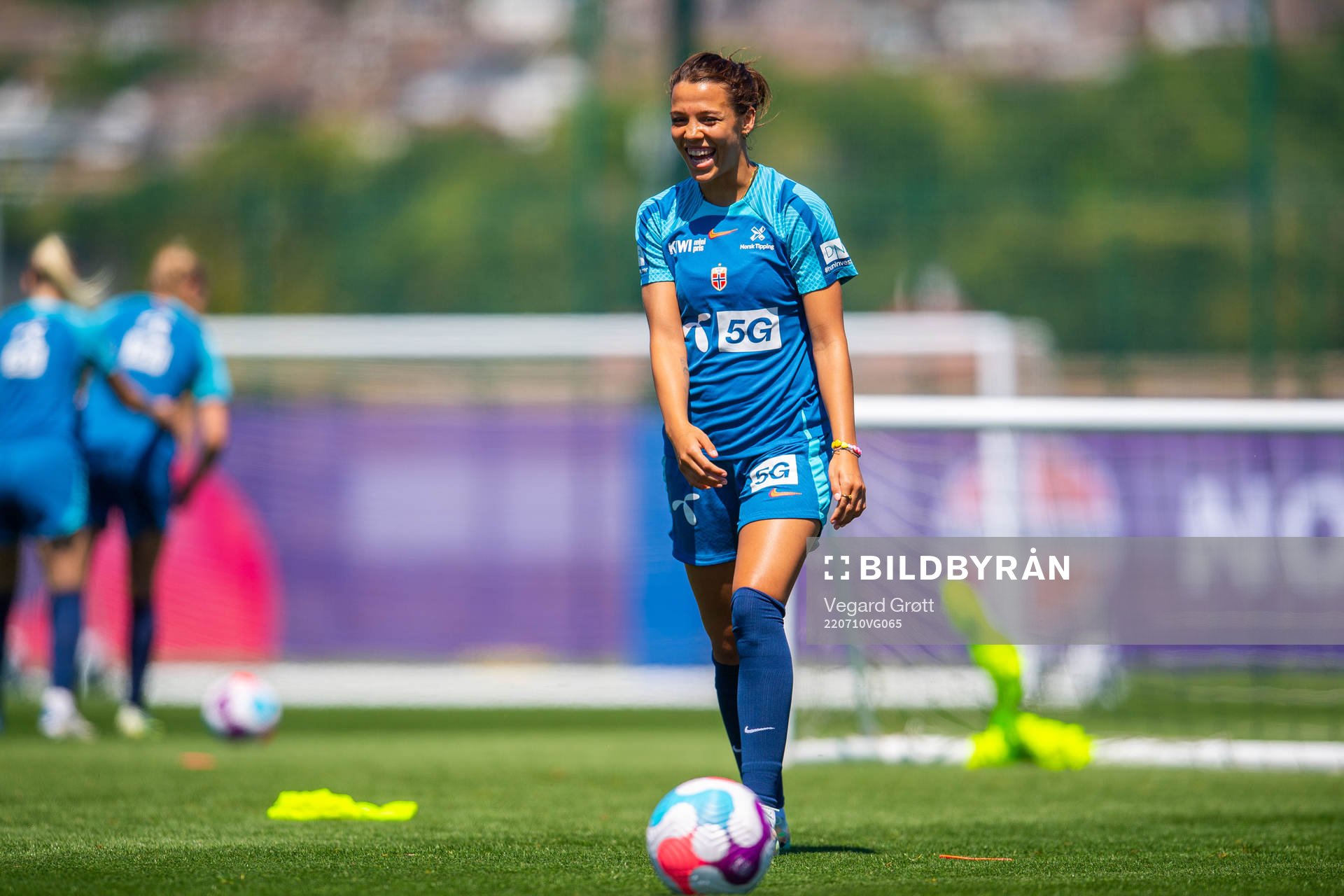 Celin Bizet Ildhusøy of the Norwegian national football