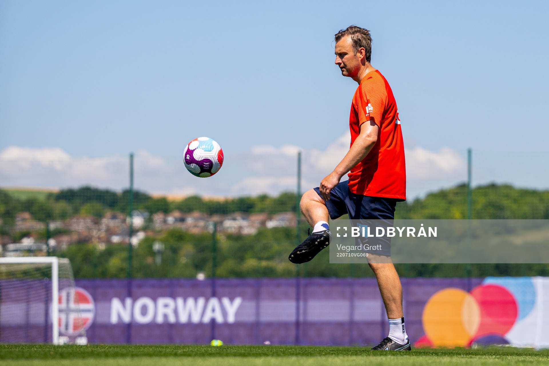 Roger Eskeland, goalkeeper coach of the Norwegian national