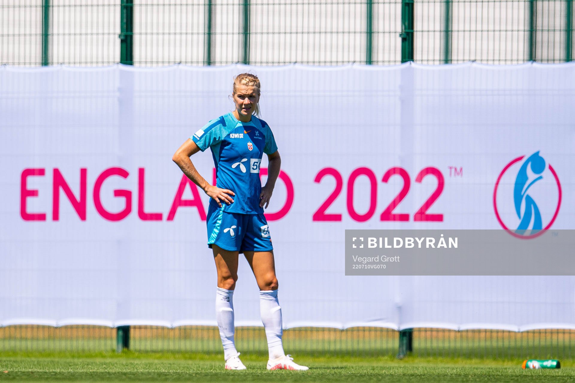 Ada Hegerberg of the Norwegian national football team at a