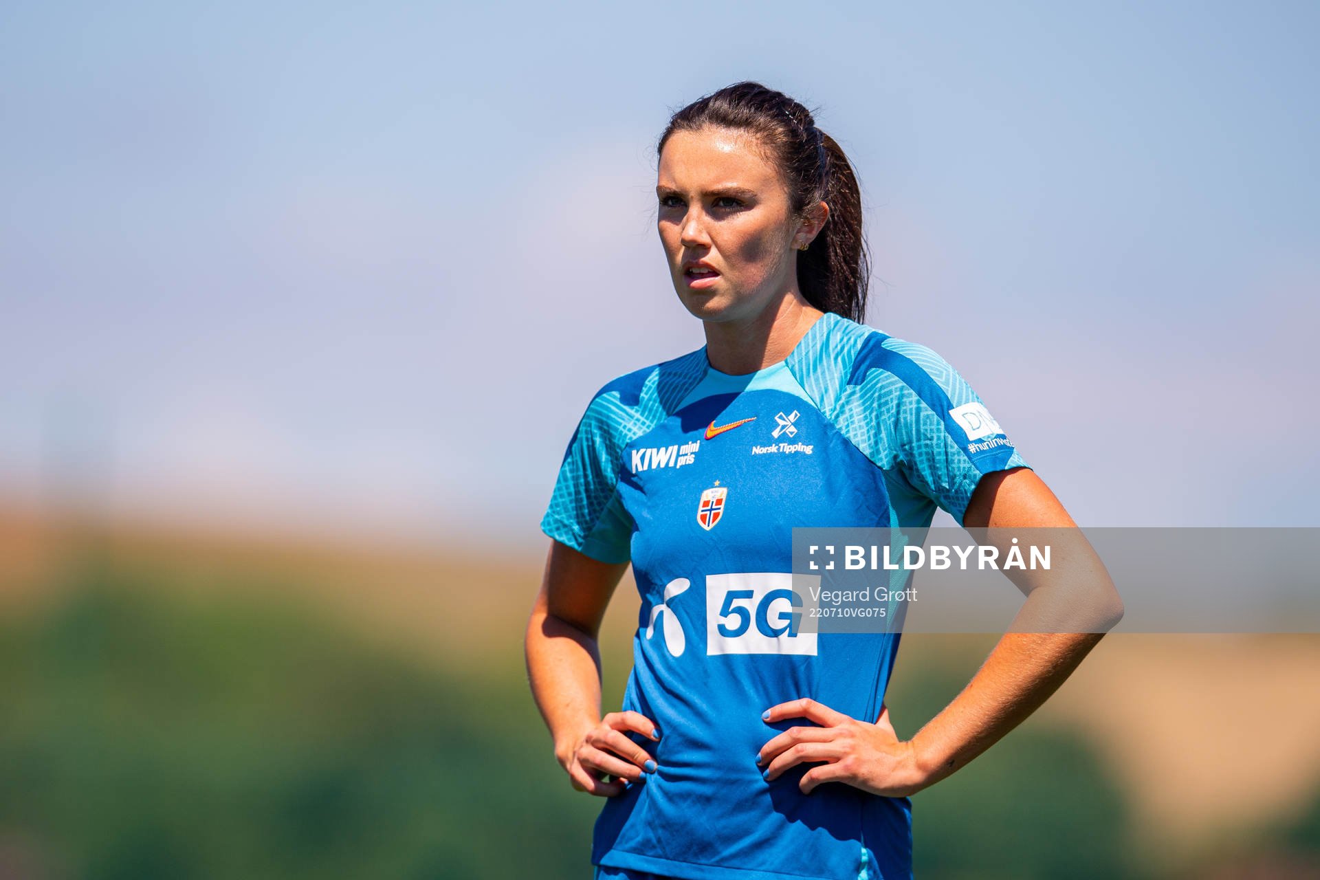 Ingrid Syrstad Engen of the Norwegian national football