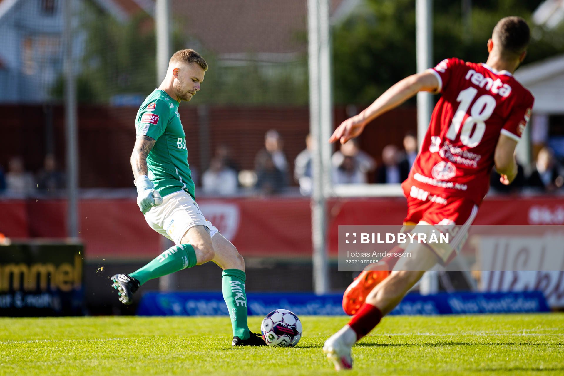 Örgrytes målvakt Robin Wallinder
