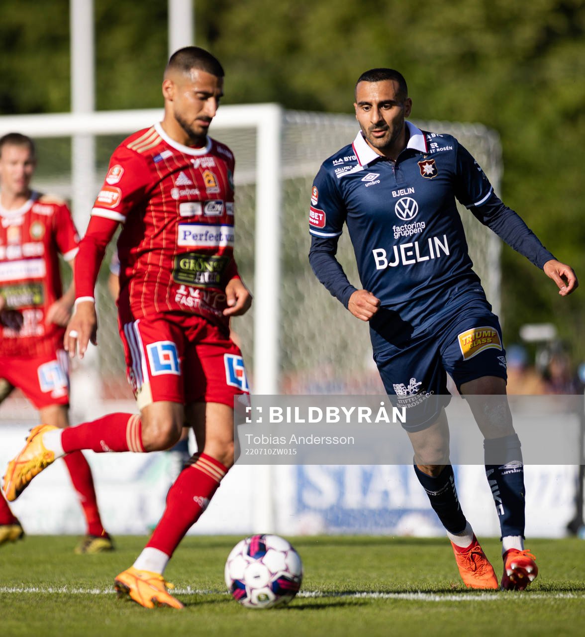 Örgrytes Sargon Abraham och Skövde AIKs Elmar Abraham