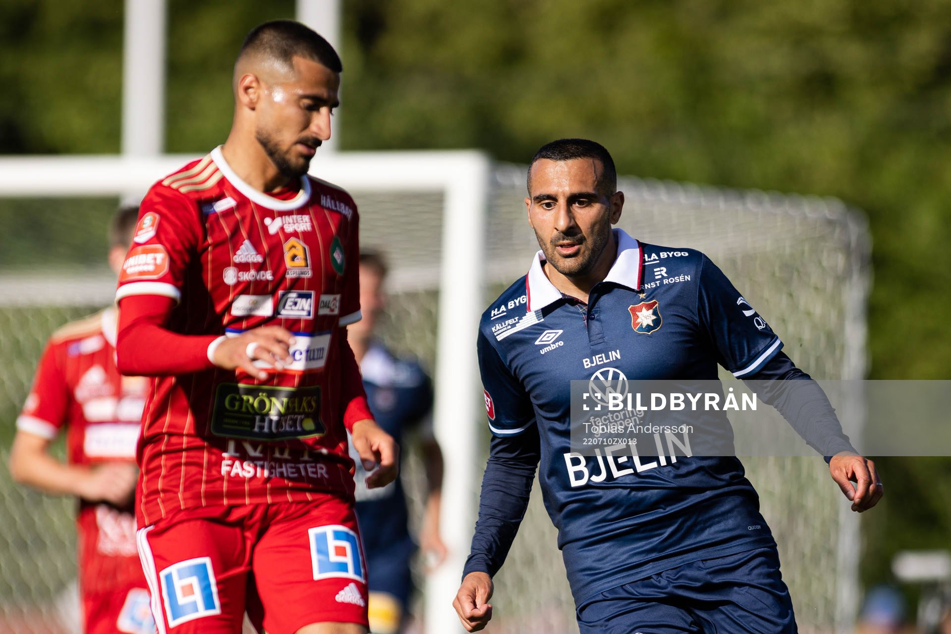 Örgrytes Sargon Abraham och Skövde AIKs Elmar Abraham