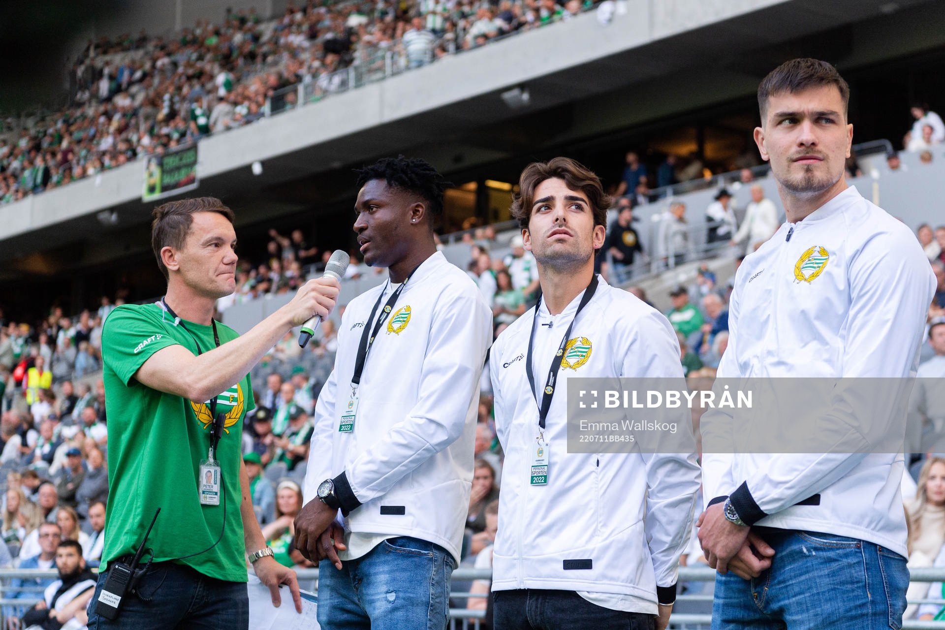 Hammarbys nyförvärv Nathaniel Adjei, David Concha och