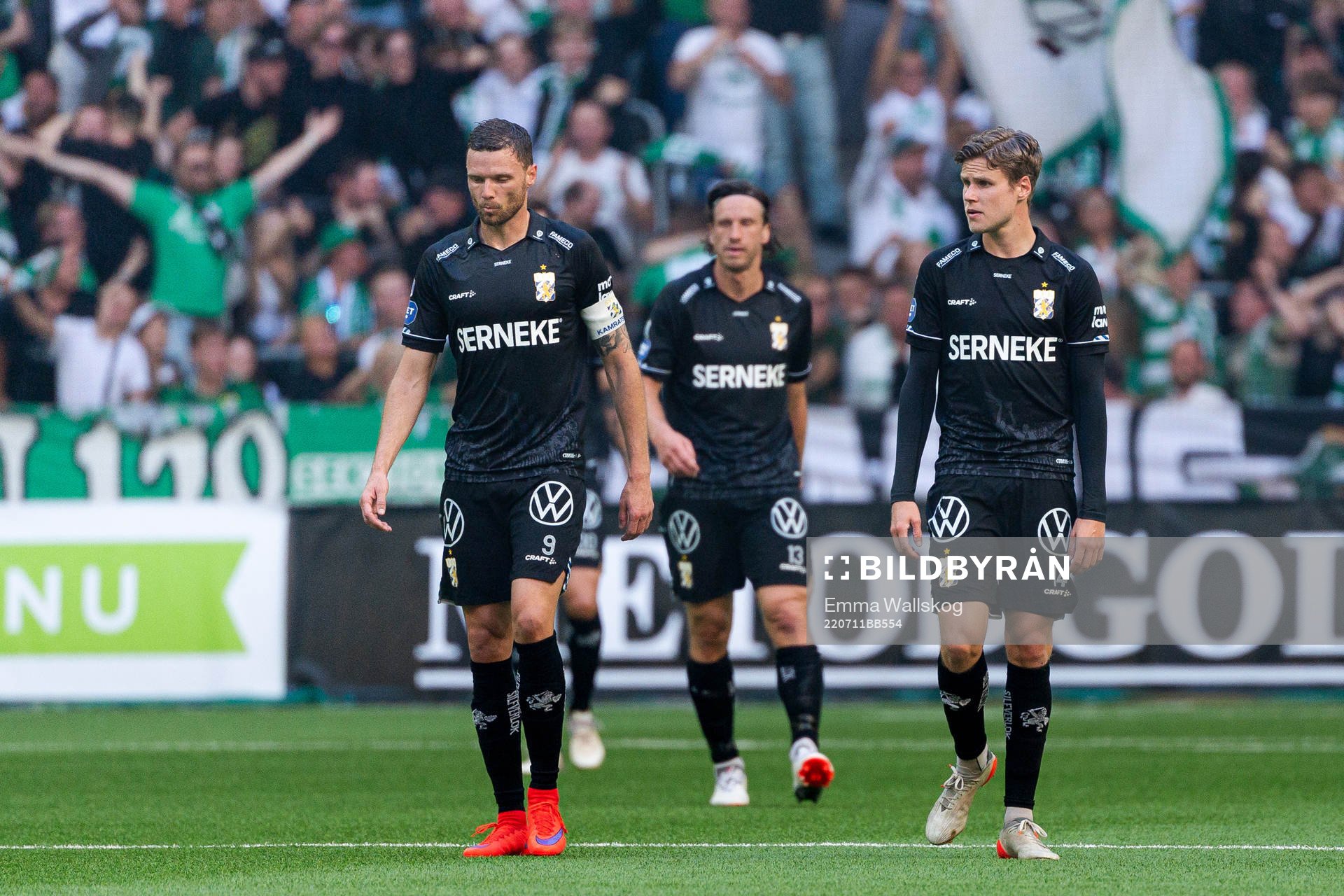 IFK Göteborgs Marcus Berg , Gustav Svensson och Gustaf